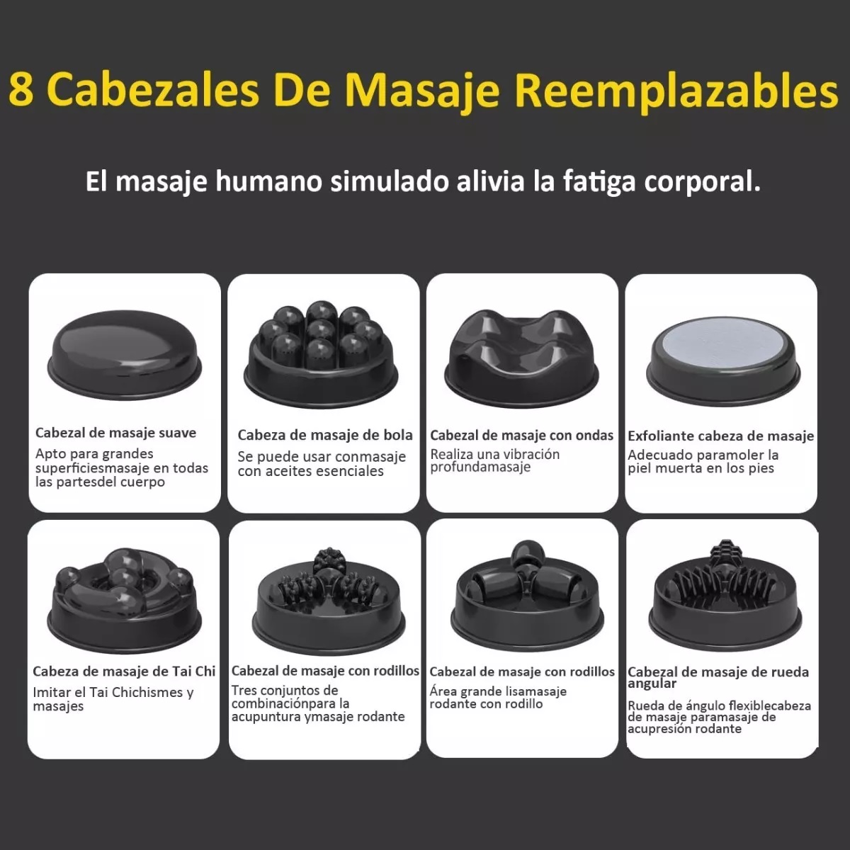 Masajeador Electrico Masajeador De Espalda De Cuello De Mano