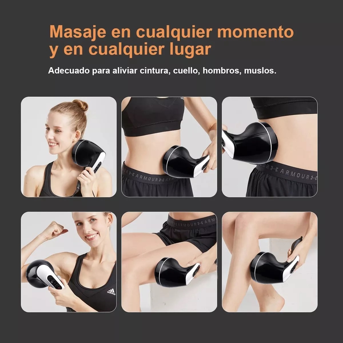 Masajeador Electrico Masajeador De Espalda De Cuello De Mano