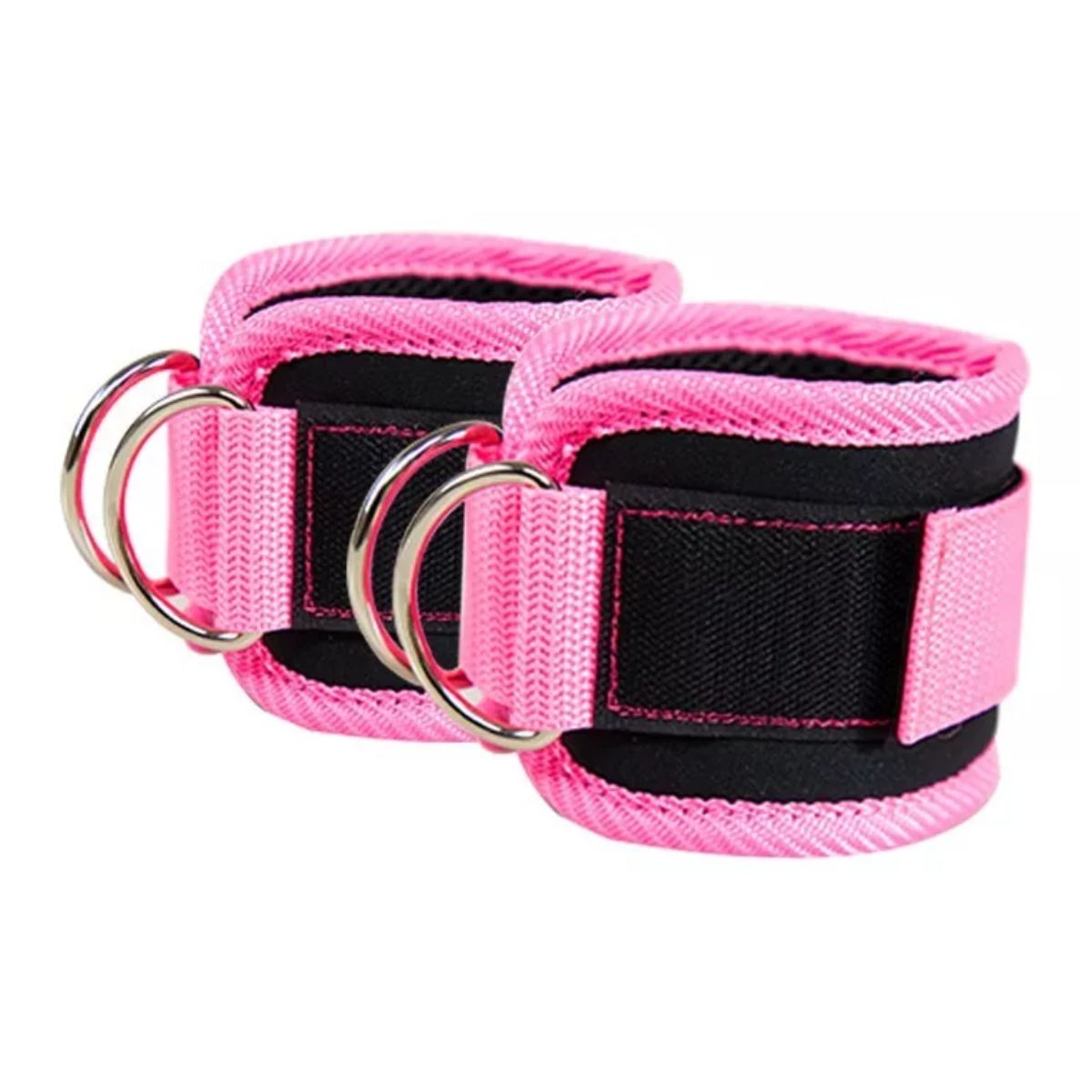 Grillete Para Tobillo Gym Entrenamiento De Glúteo 2 Pz ROSA 