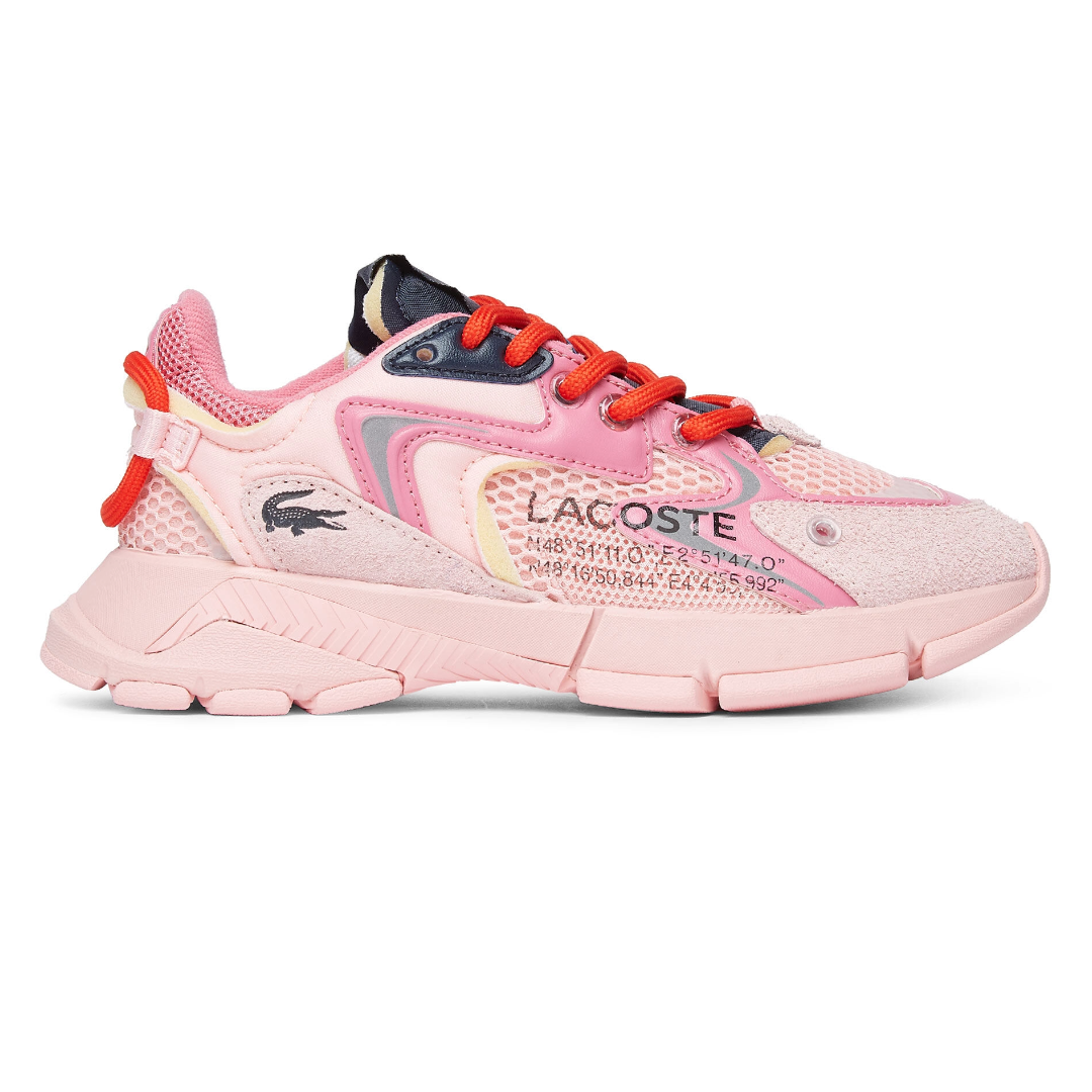 Tenis Casuales Mujer Lacoste L003 Neo 123 1 Sfa Rosa
