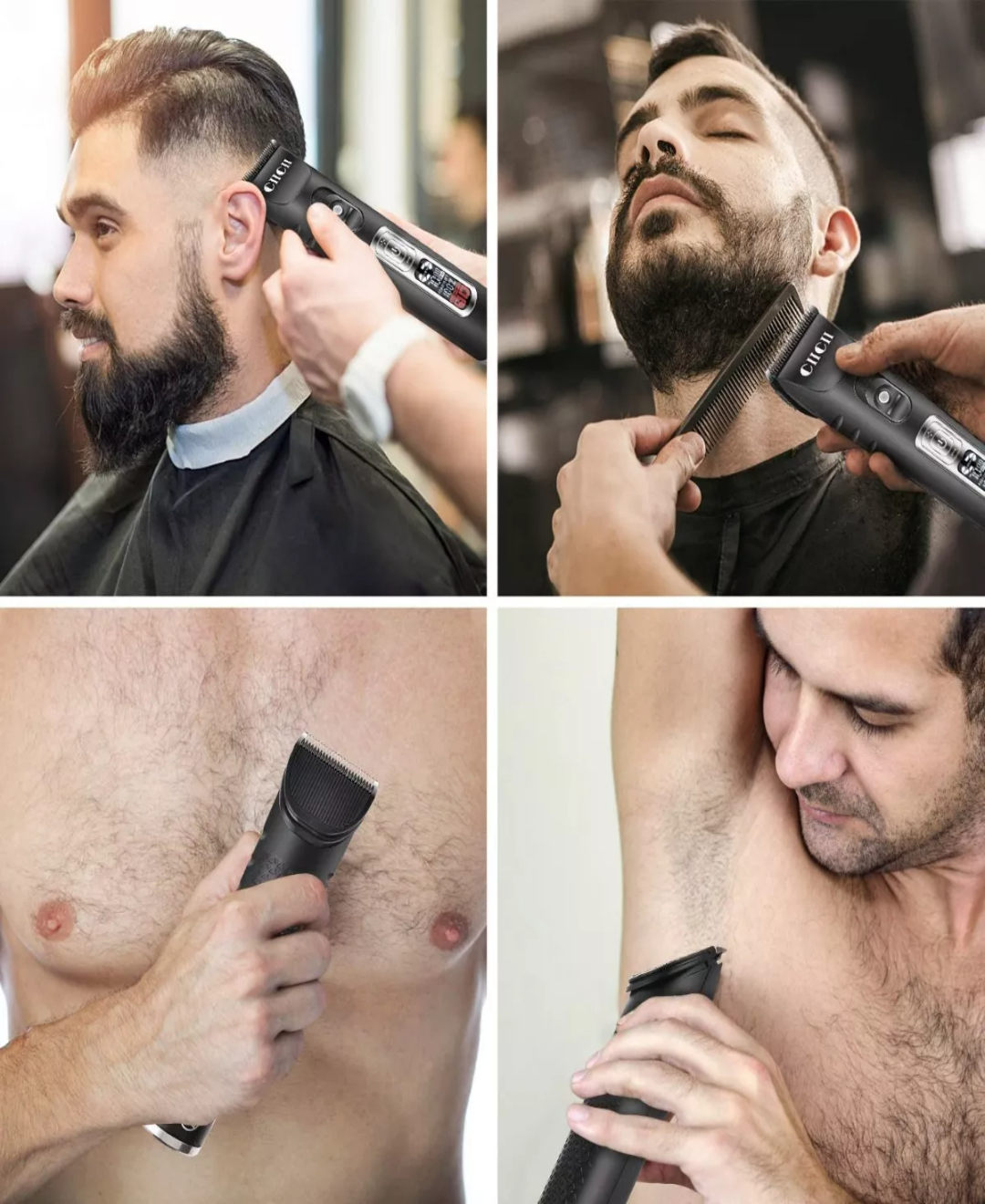 Ciicii Cortadora De Cabello Maquina Cortar Pelo Inalambrica