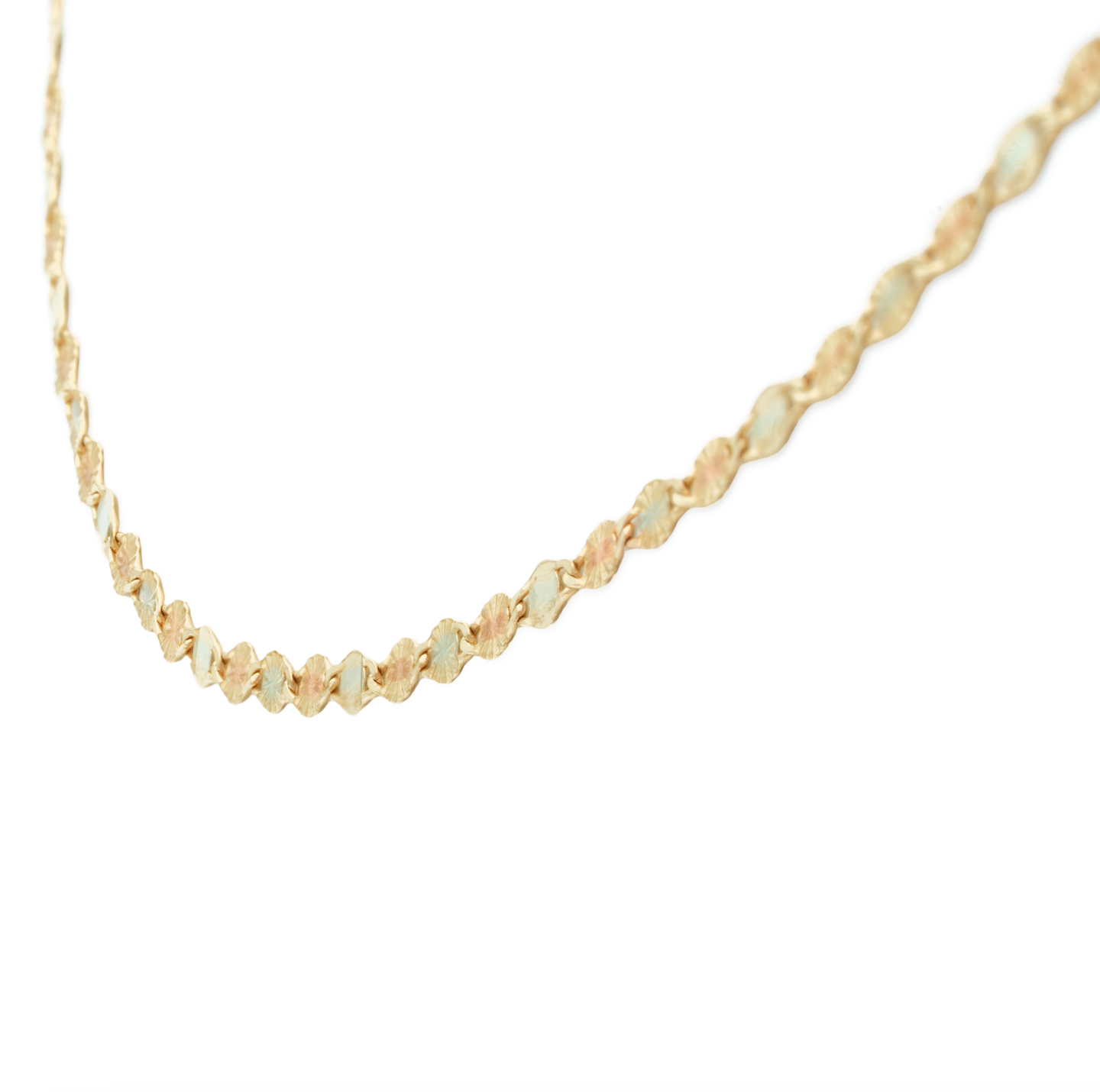 Cadena Florentino 3 Oros  Oro 10 Kilates.