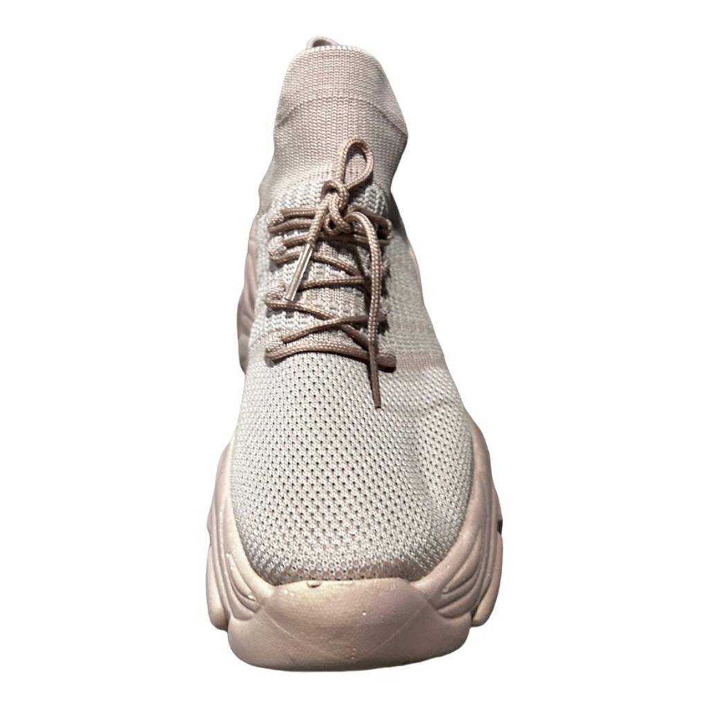 Tenis Sneakers rosa pastel De Plataforma Hurka