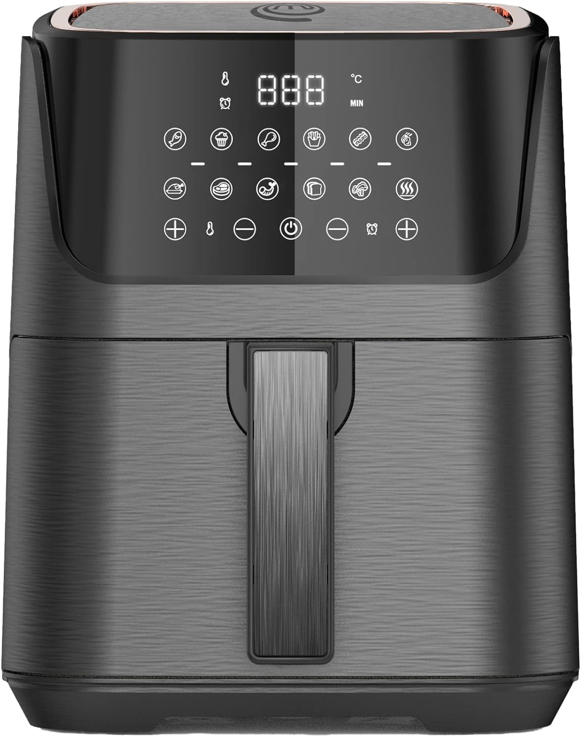 Freidora de aire Masterchef 3.5 litros negra MK-AF-35TM