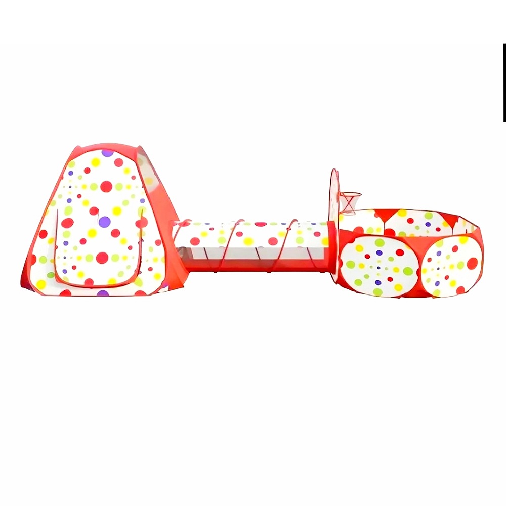 Tunel Alberca De Pelotas Gusano Casa De Niños Juegos Canasta