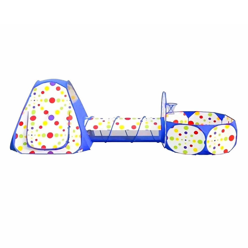 Tunel Alberca De Pelotas Gusano Casa De Niños Juegos Canasta
