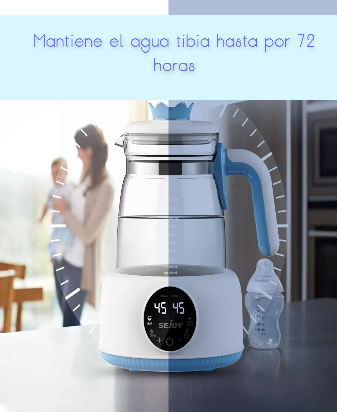 Sejoy Control De Temperatura Del Hervidor De Agua Baby