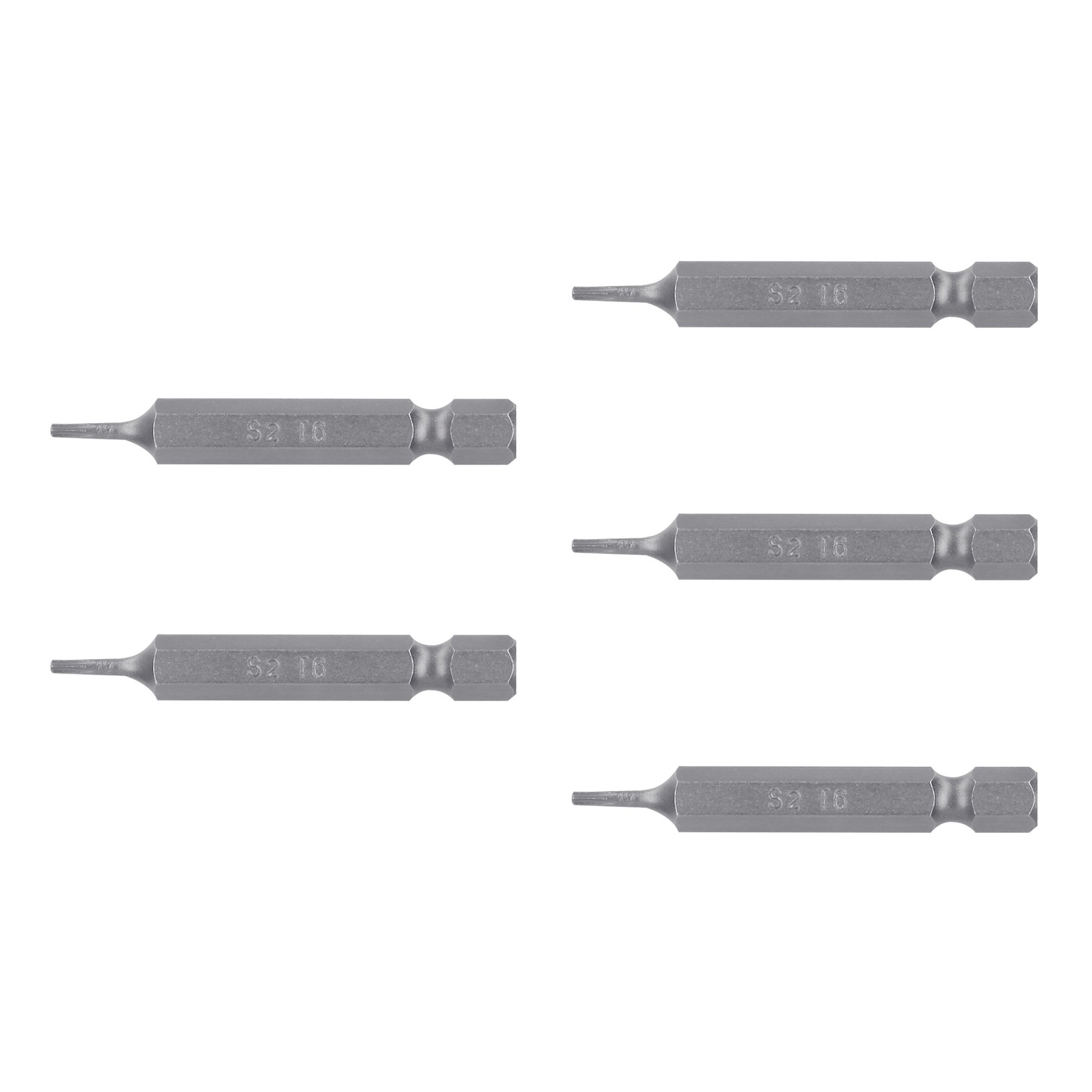 ESTUCHE CON 5 PUNTAS TORX T6 LARGO 2", TRUPER EXPERT 12207