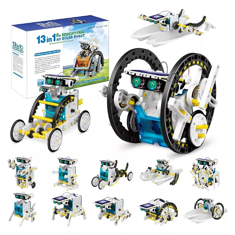 Juguete Educativo Robot Solar Regalo Para Niños 8 A 14 Años