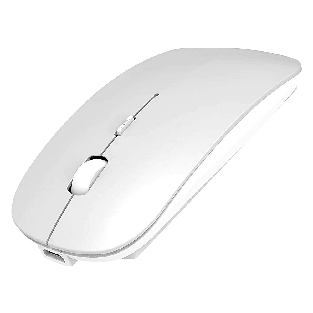 Ratón Inalámbrico Recargable Bluetooth Modo Dual Delgado 2.4