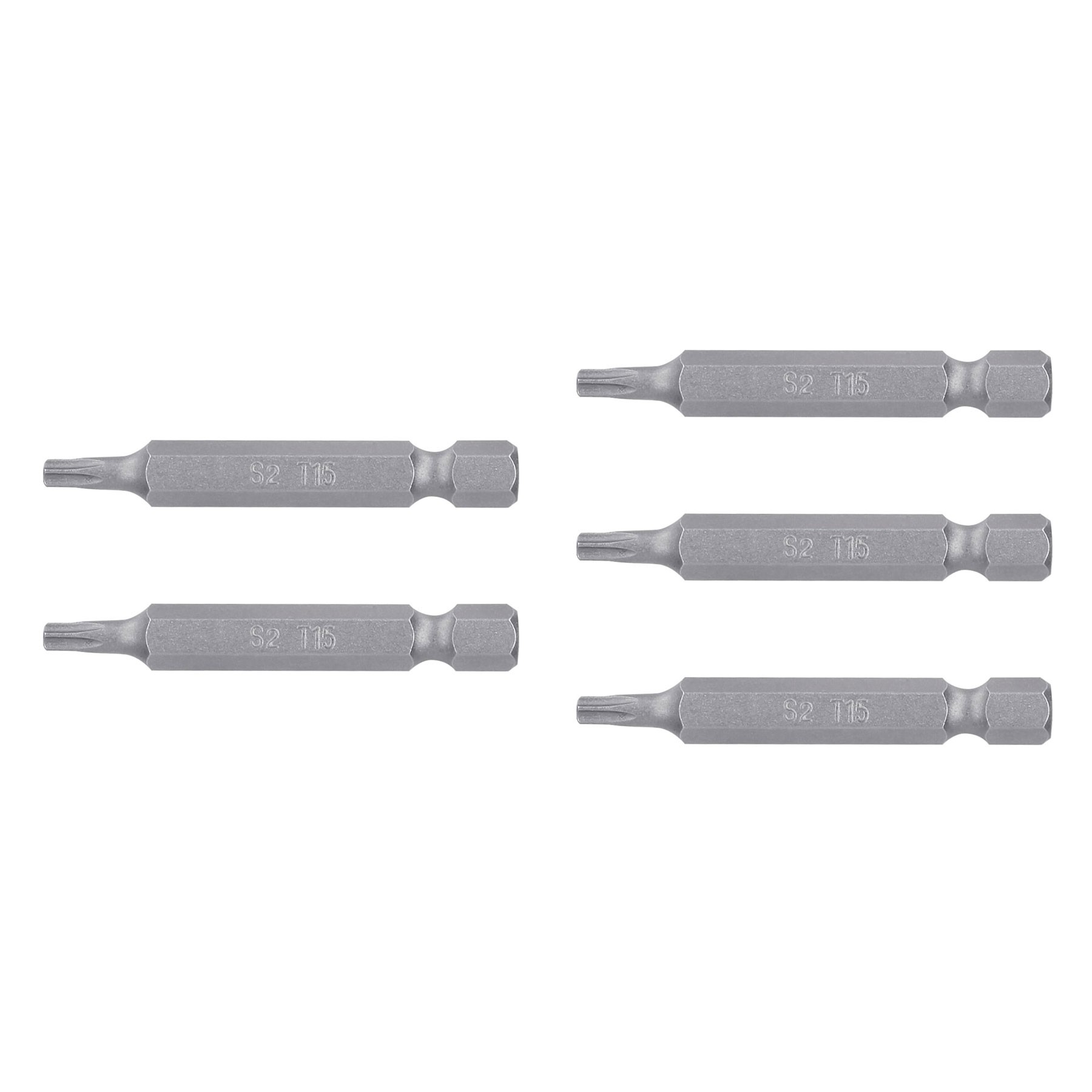 ESTUCHE CON 5 PUNTAS TORX T15 LARGO 2", TRUPER EXPERT 12215
