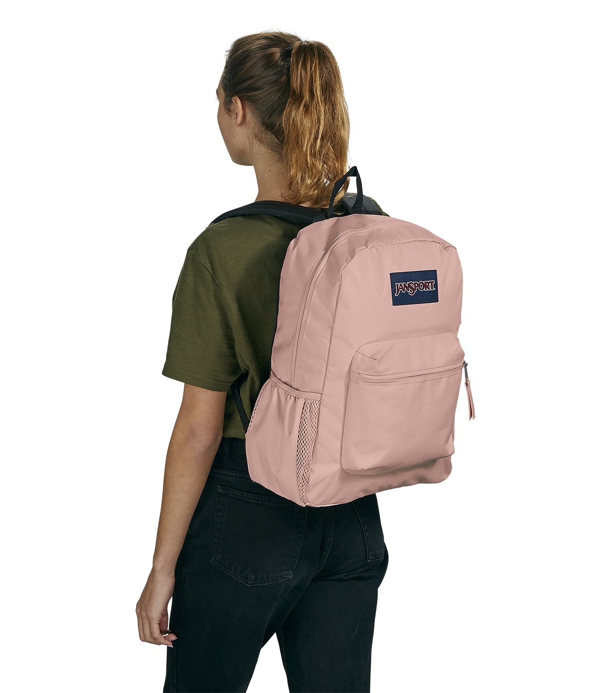 Mochila Jansport Cross Town Js0A47Lw7N8 Rosa  