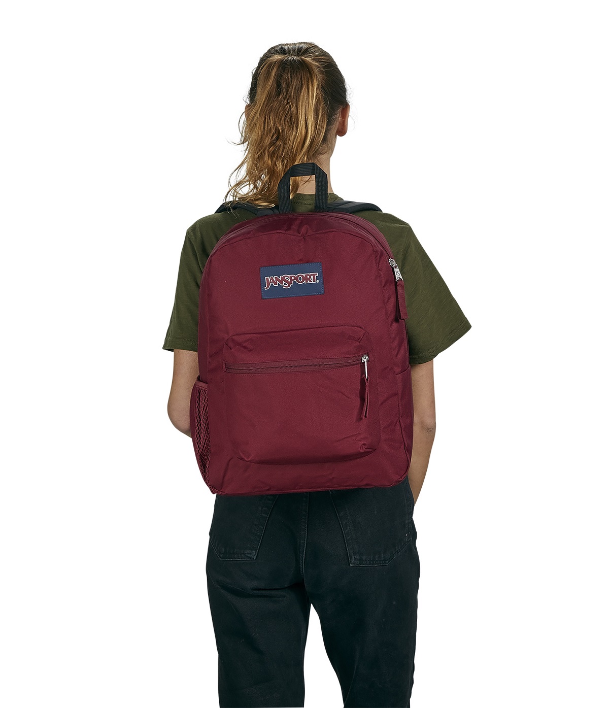 Mochila Jansport Cross Town Js0A47Lw04S Vino