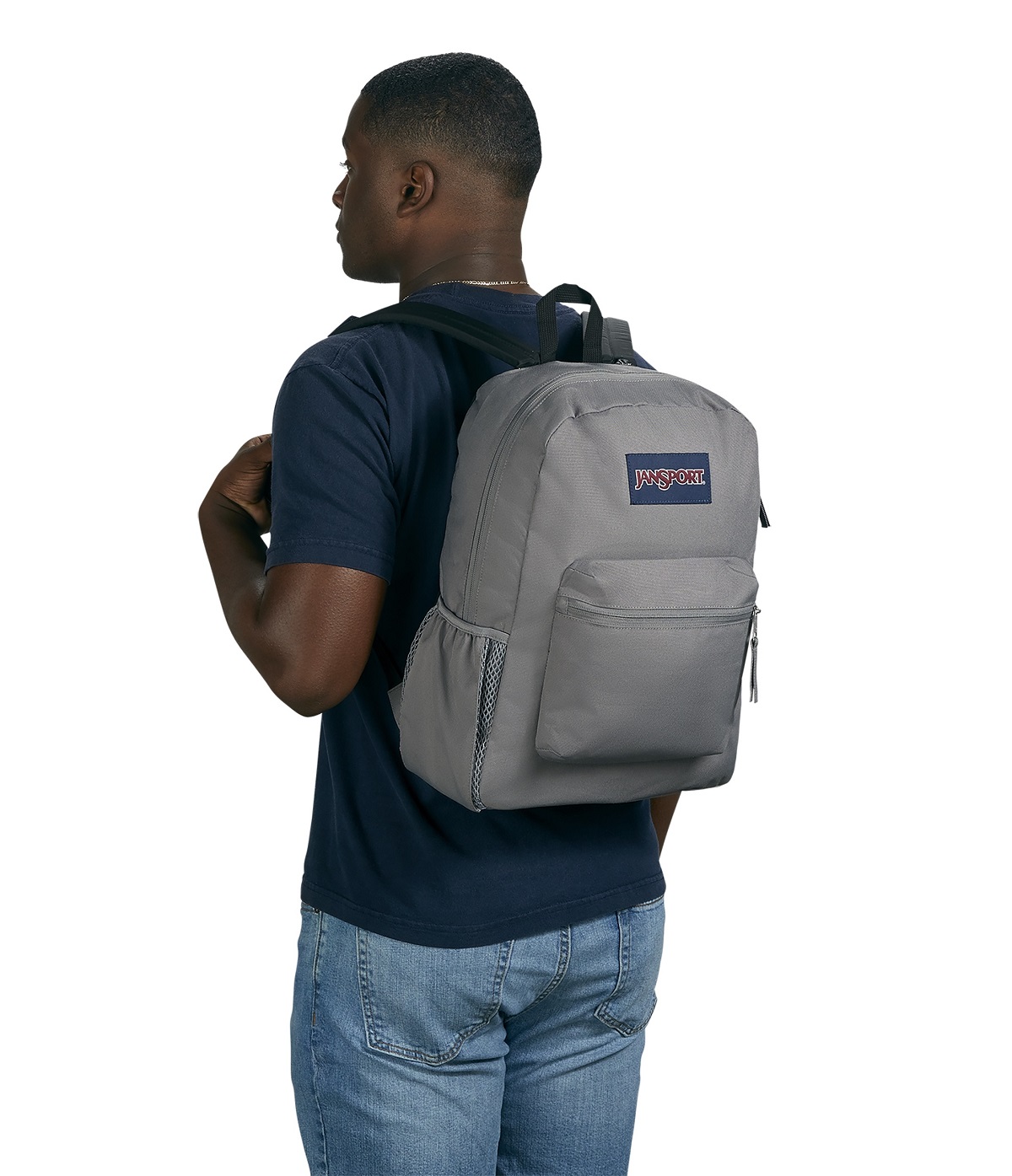 Mochila Jansport Cross Town Js0A47Lw7H6 Gris  
