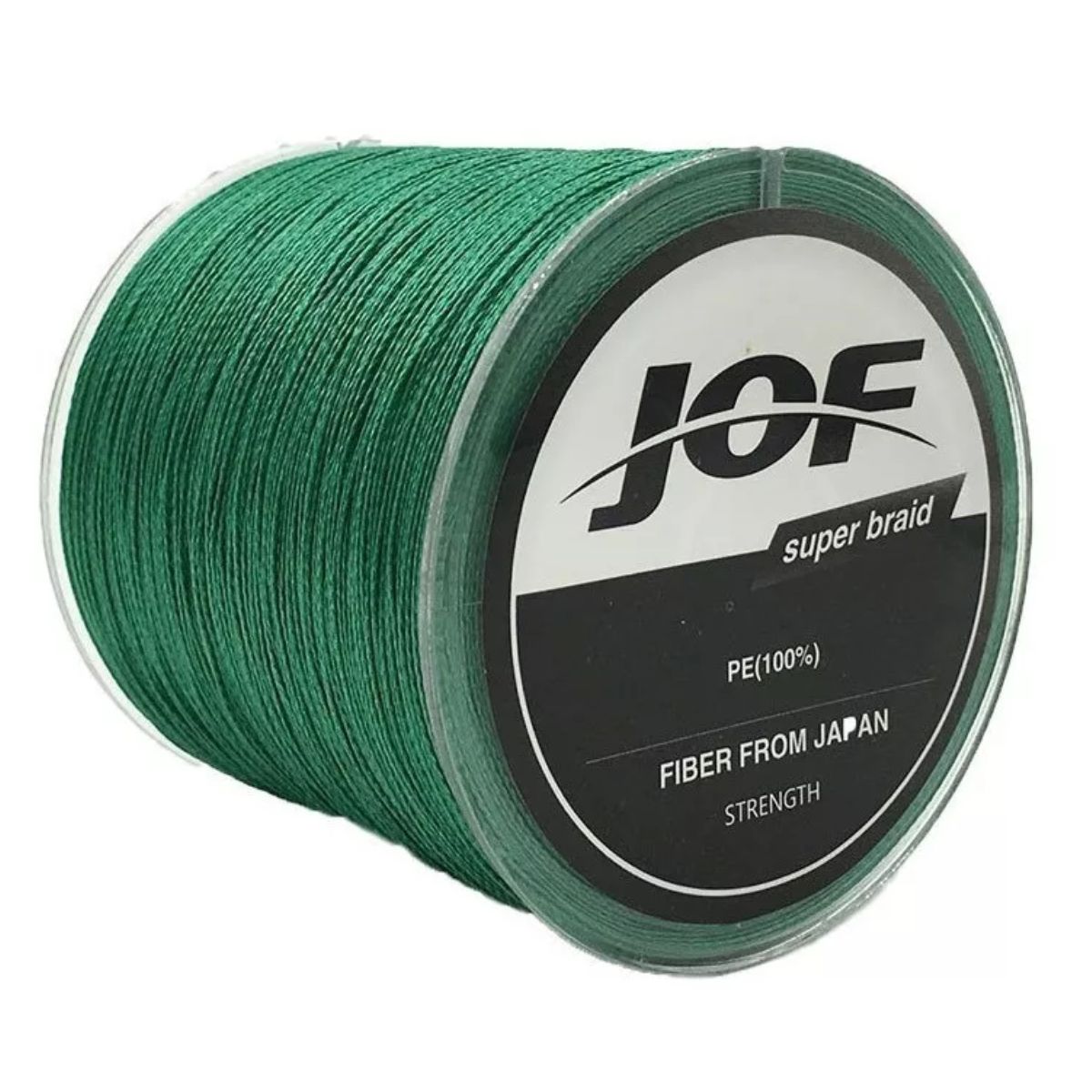 Línea Trenzada Cuerda Pesca Jof 1000 Mts Green 40 Libras