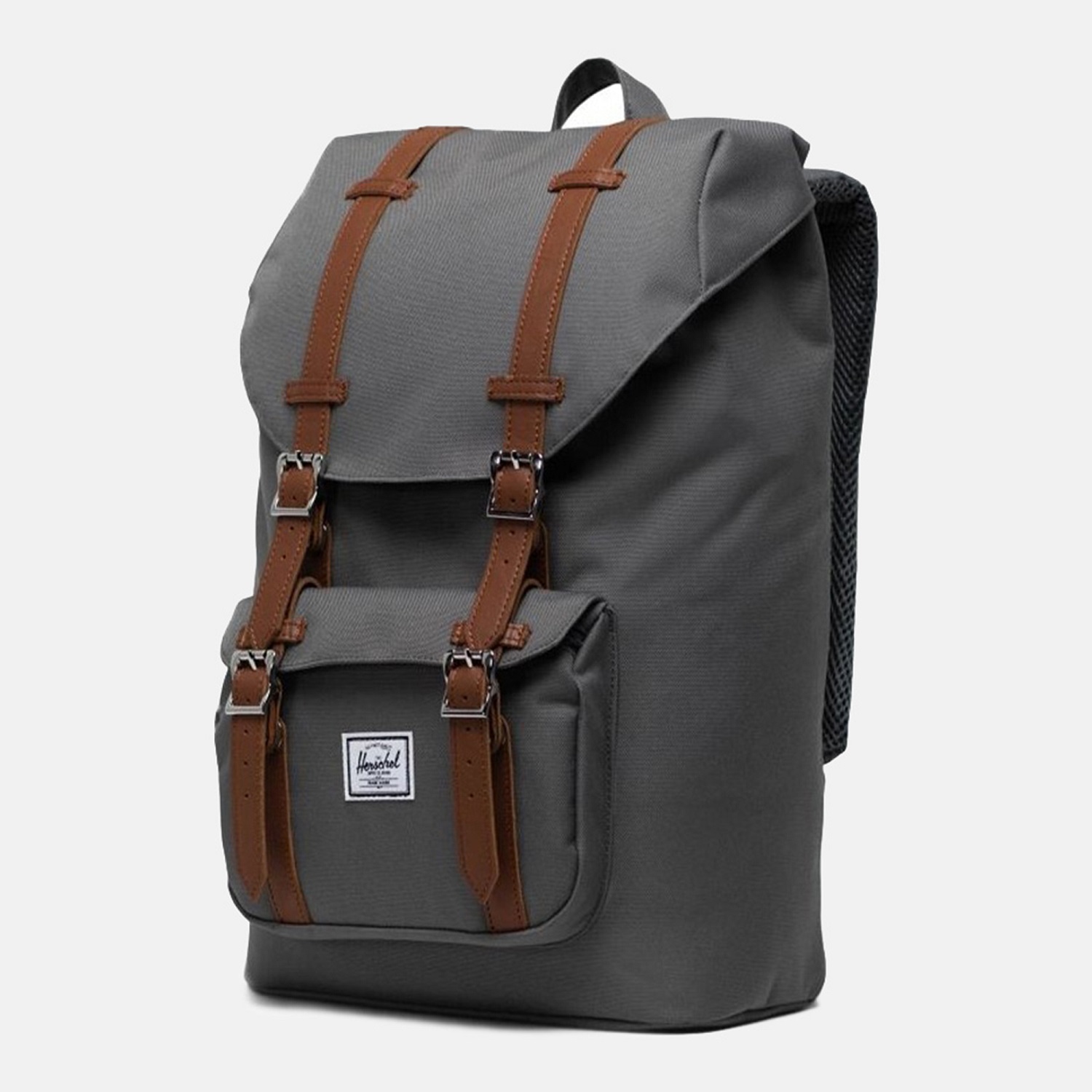 Mochila Herschel Little America Mid-Volume Gargoyle Gris  