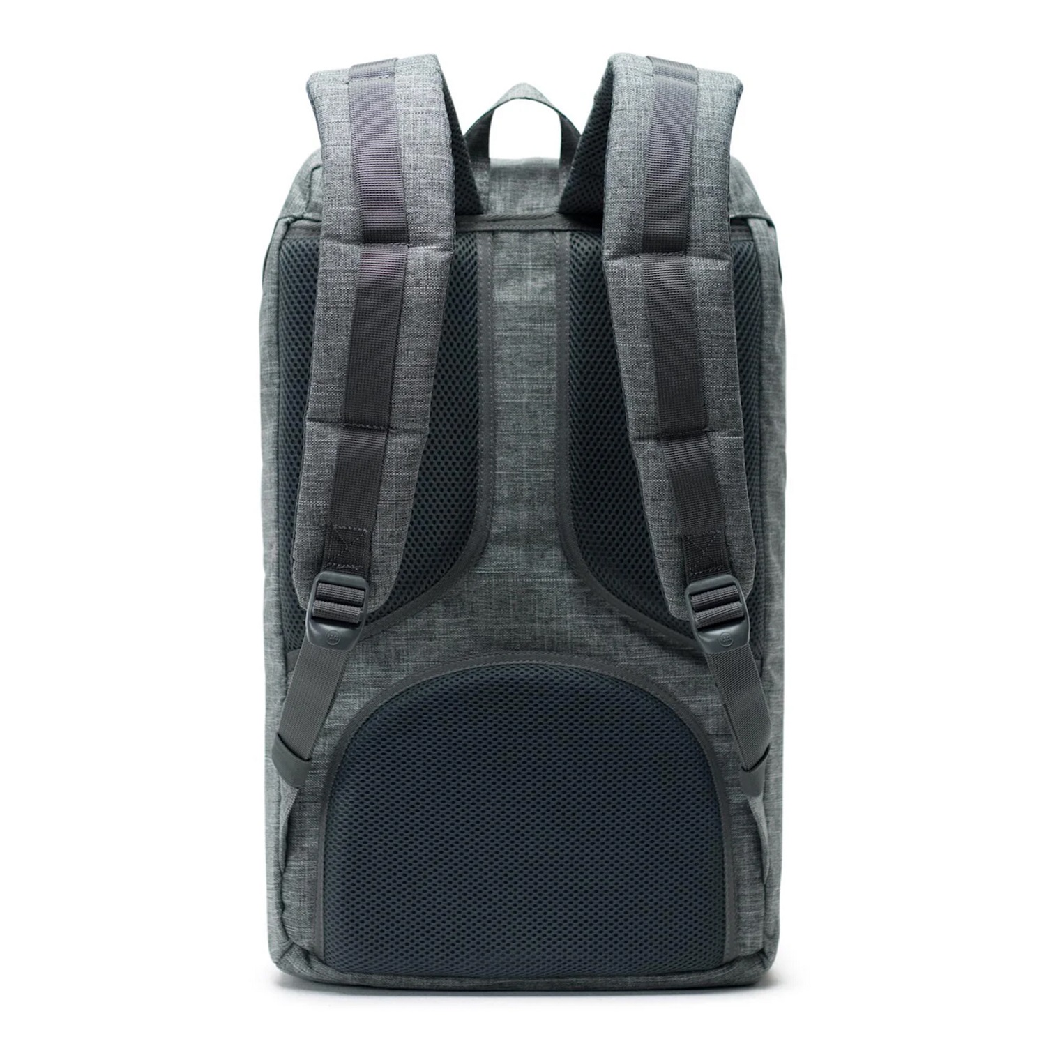 Mochila Herschel Little America Raven Crosshatch Gris  