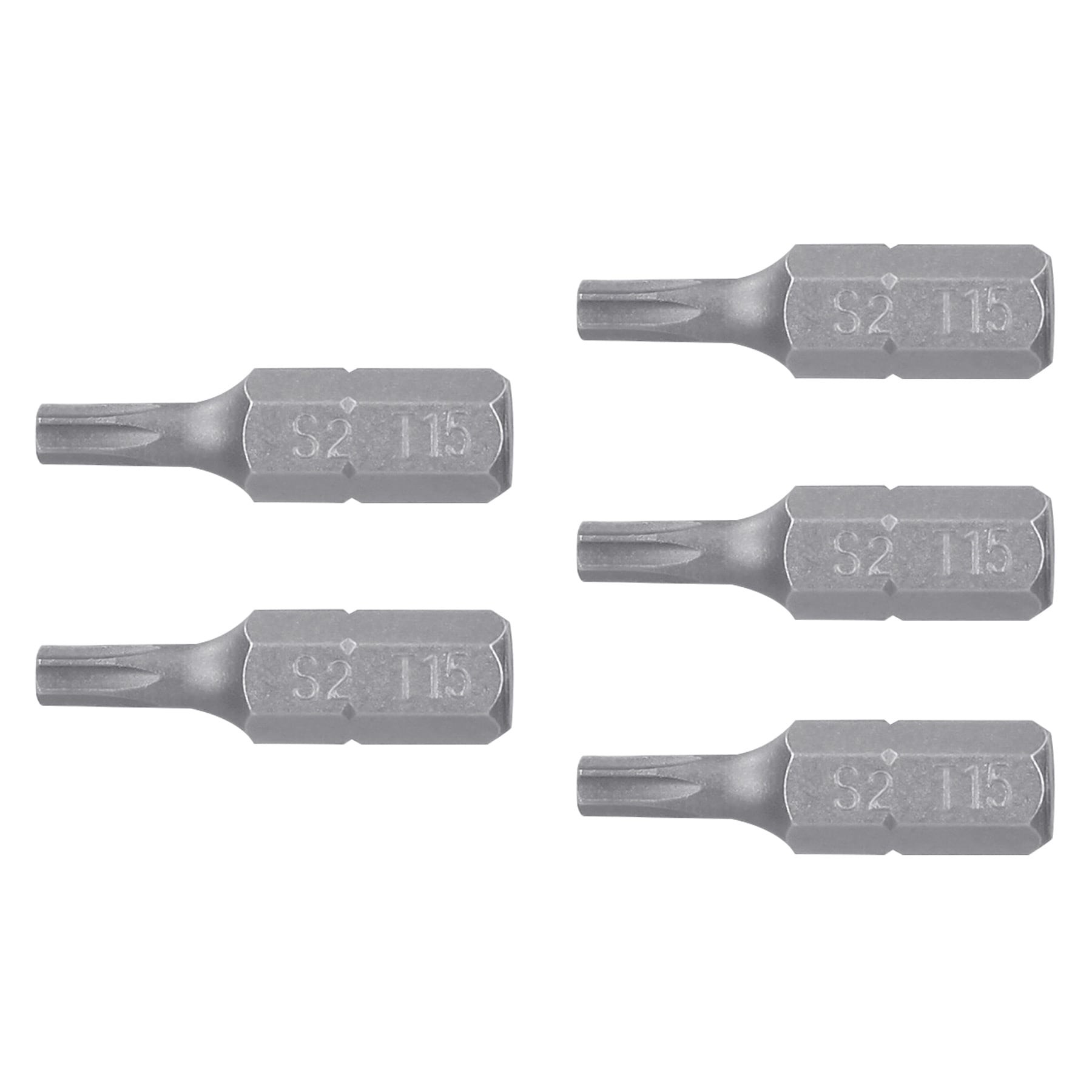 ESTUCHE CON 5 PUNTAS TORX T15 CON SEGURO LARGO 1", TRUPER EXPERT 12264