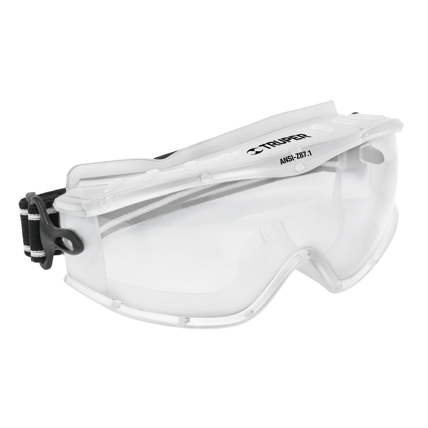 GOGGLES DE SEGURIDAD PROFESIONALES, ANTIEMPAÑO, TRUPER EXPERT 14214