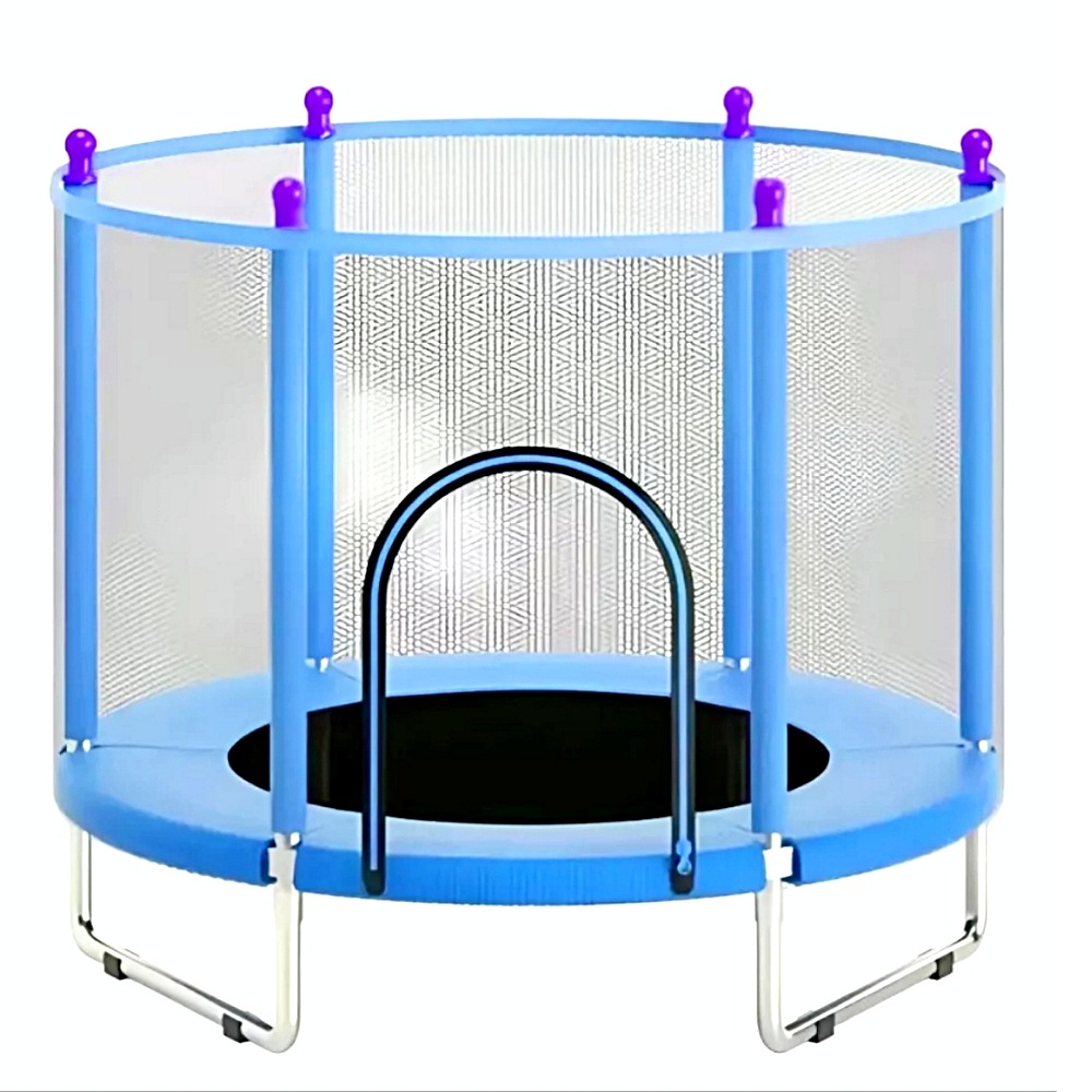Trampolin Ninos Infantil Tumbling Resortes Red Seguridad 1.5
