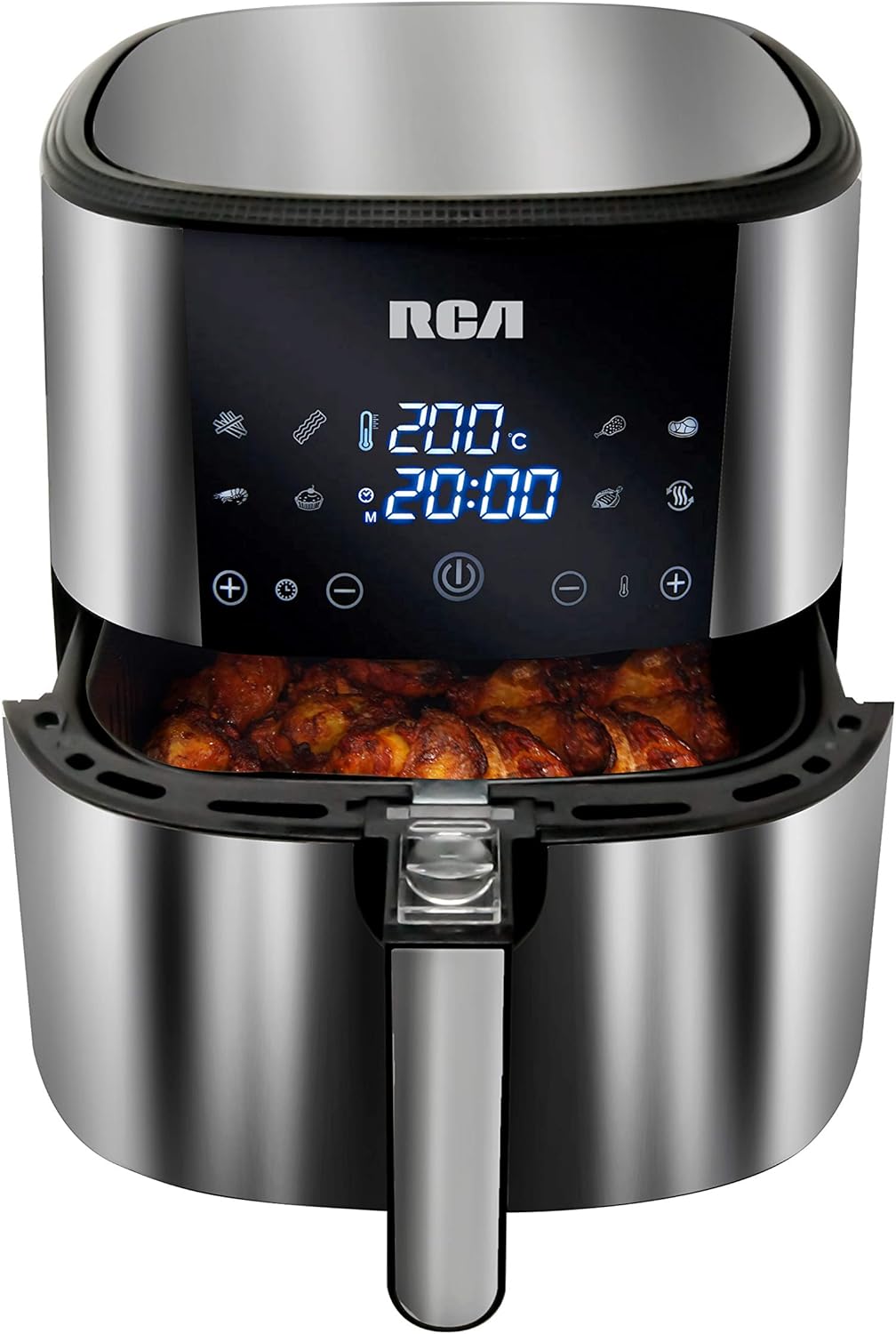Freidora de Aire RCA 8 litros gris RC-107