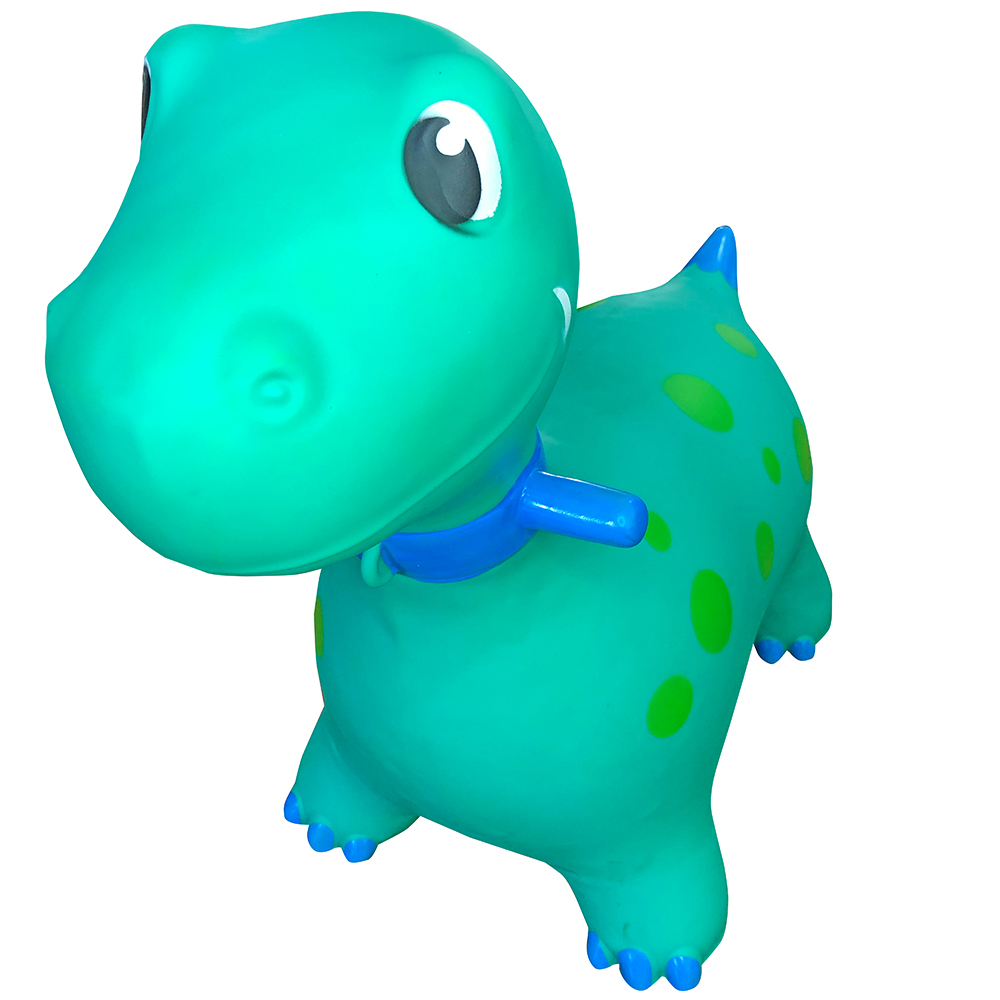 Montable Inflable Brincolin Ecobaby Original Dinosaurio Verde 