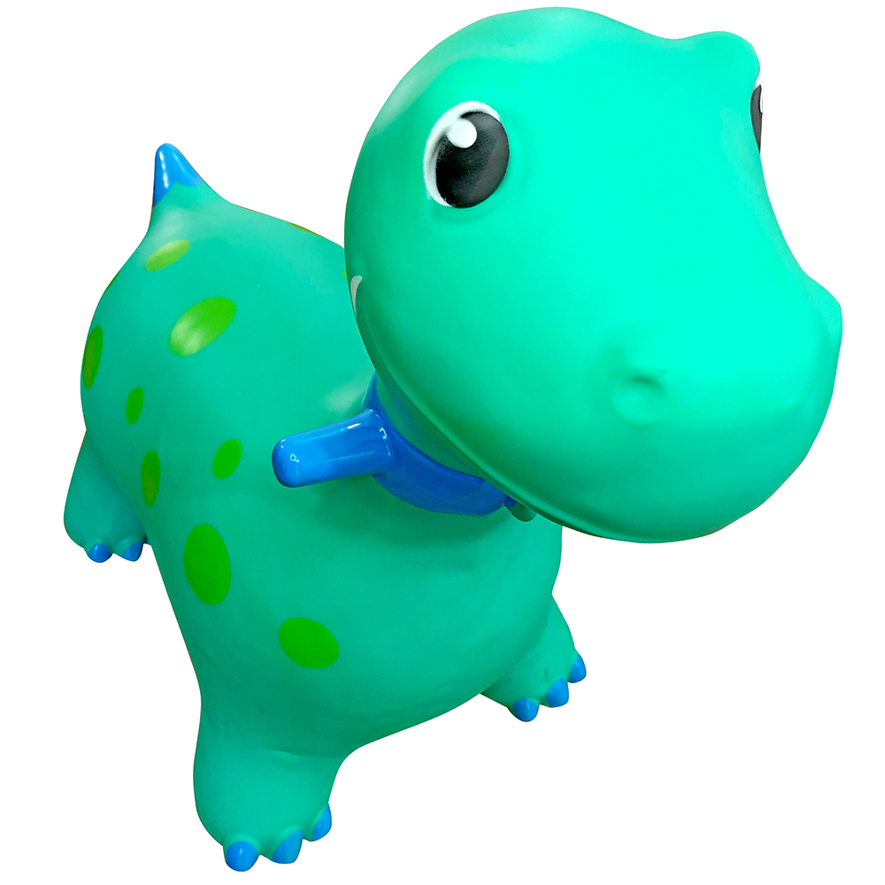 Montable Inflable Brincolin Ecobaby Original Dinosaurio Verde 