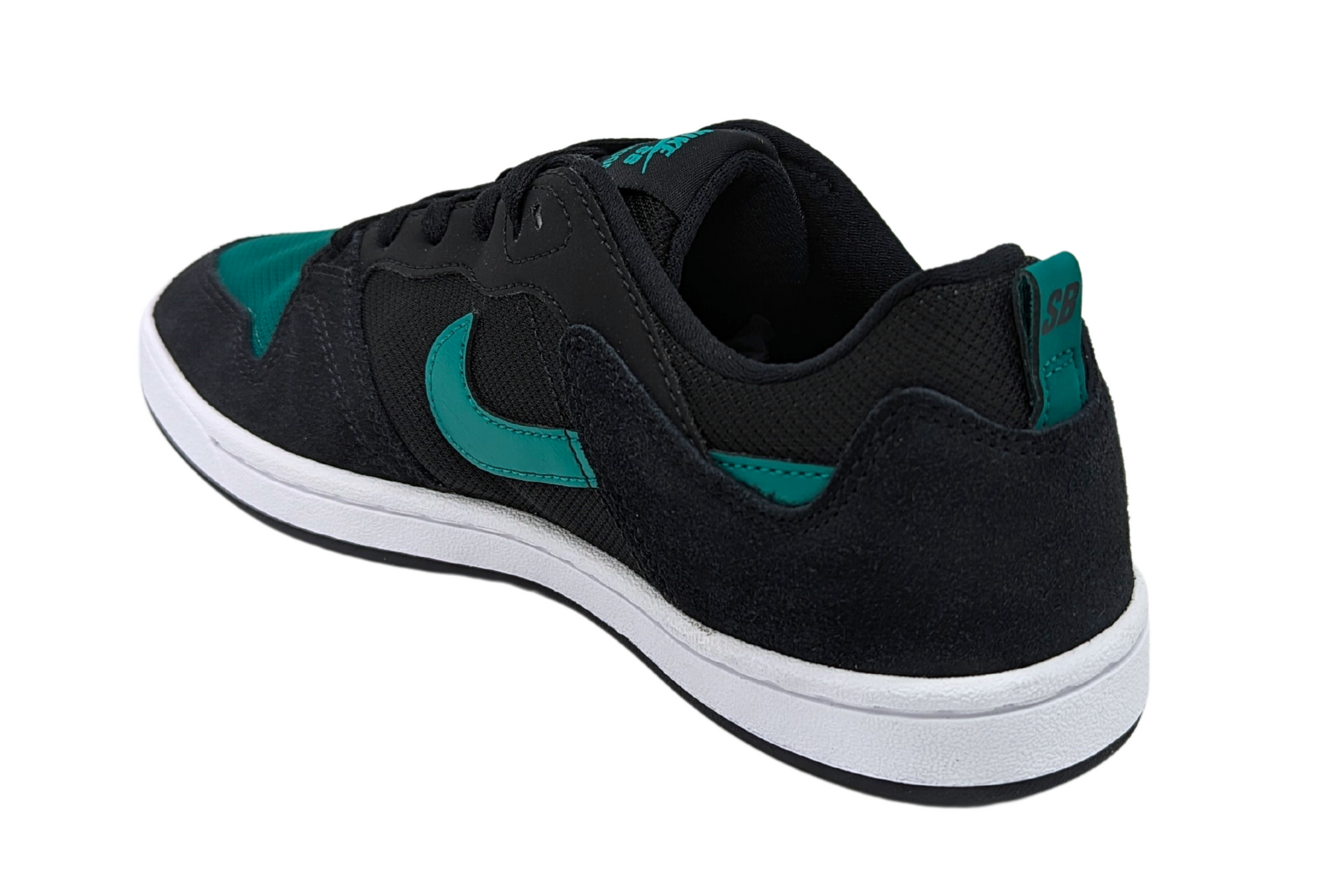 Tenis Nike SB Alleyoop Para Hombre CJ0882 007 Negro-Verde 