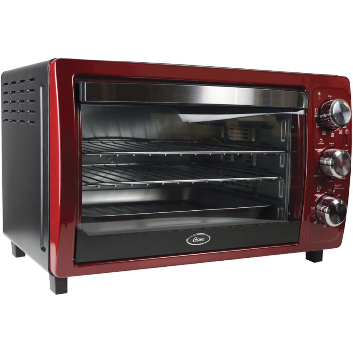 Horno Tostador Oster 32 litros Tecnología de calor por convección TSSTTV7132 roj