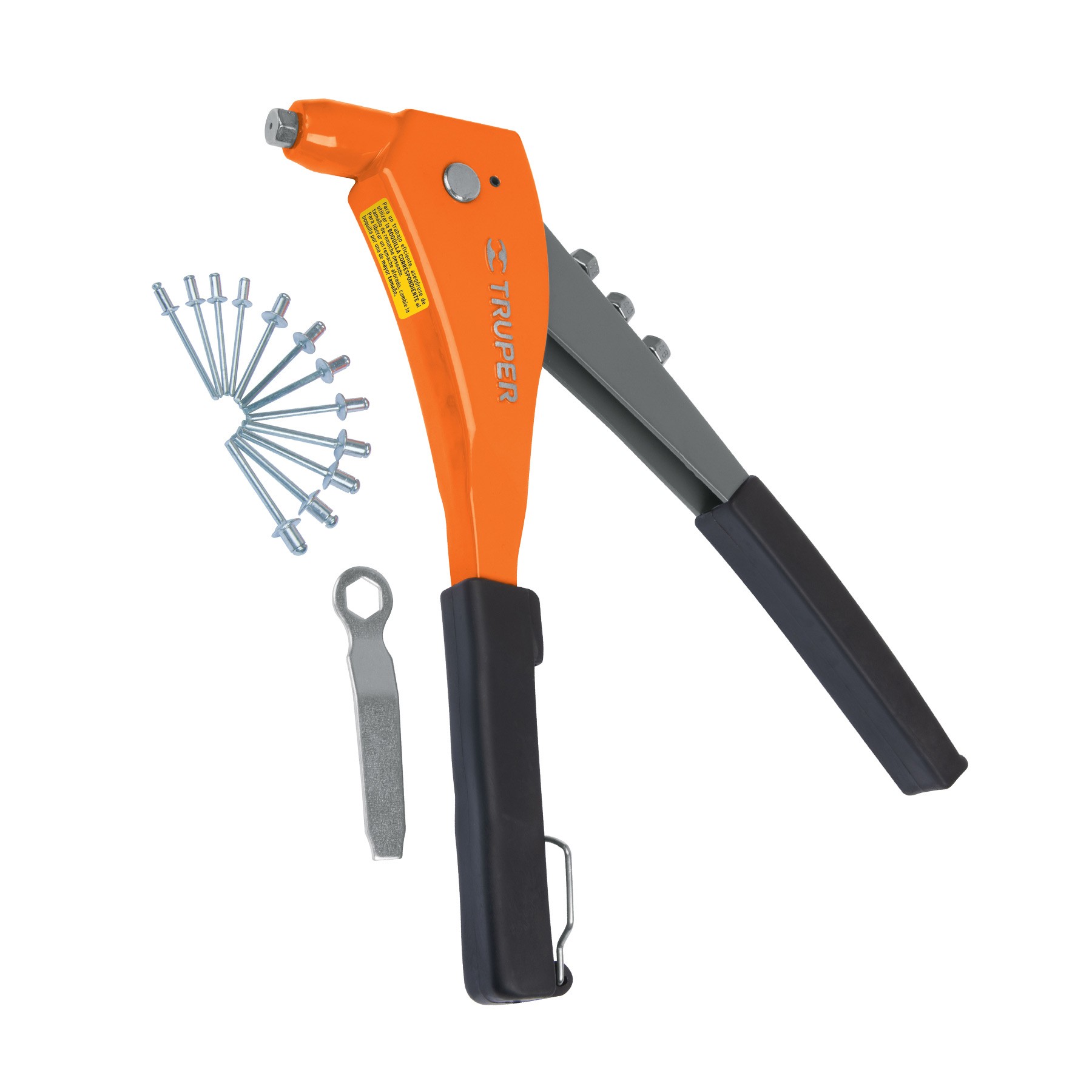 REMACHADORA PROFESIONAL 10" CON REMACHES, TRUPER 17961