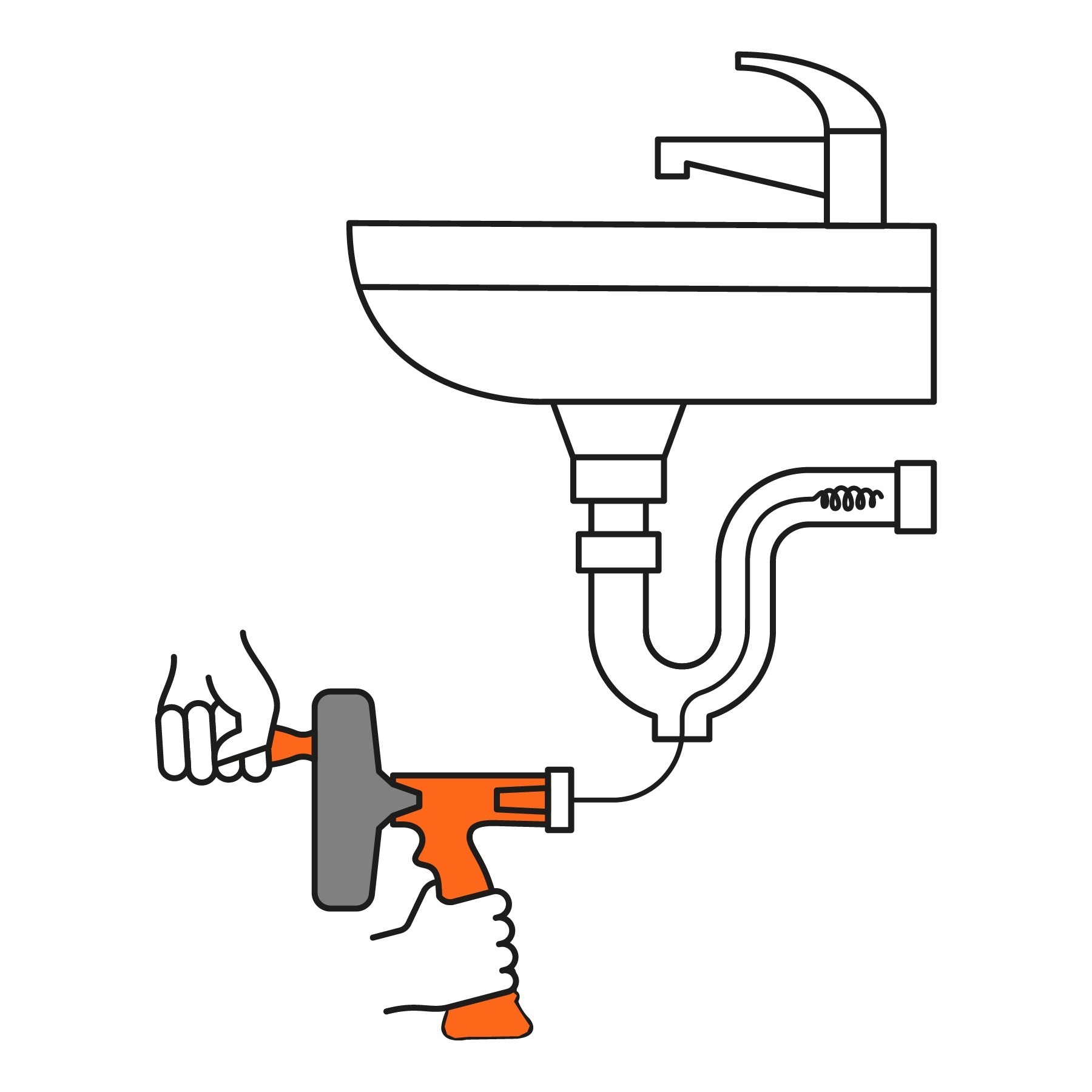 DESTAPACAÑOS DE 7.6 M PARA TALADRO, CON MANGO, TRUPER 12280