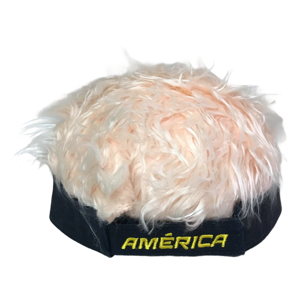 Gorra Tipo Visera Con Pelo Artificial Del Equipo Del América