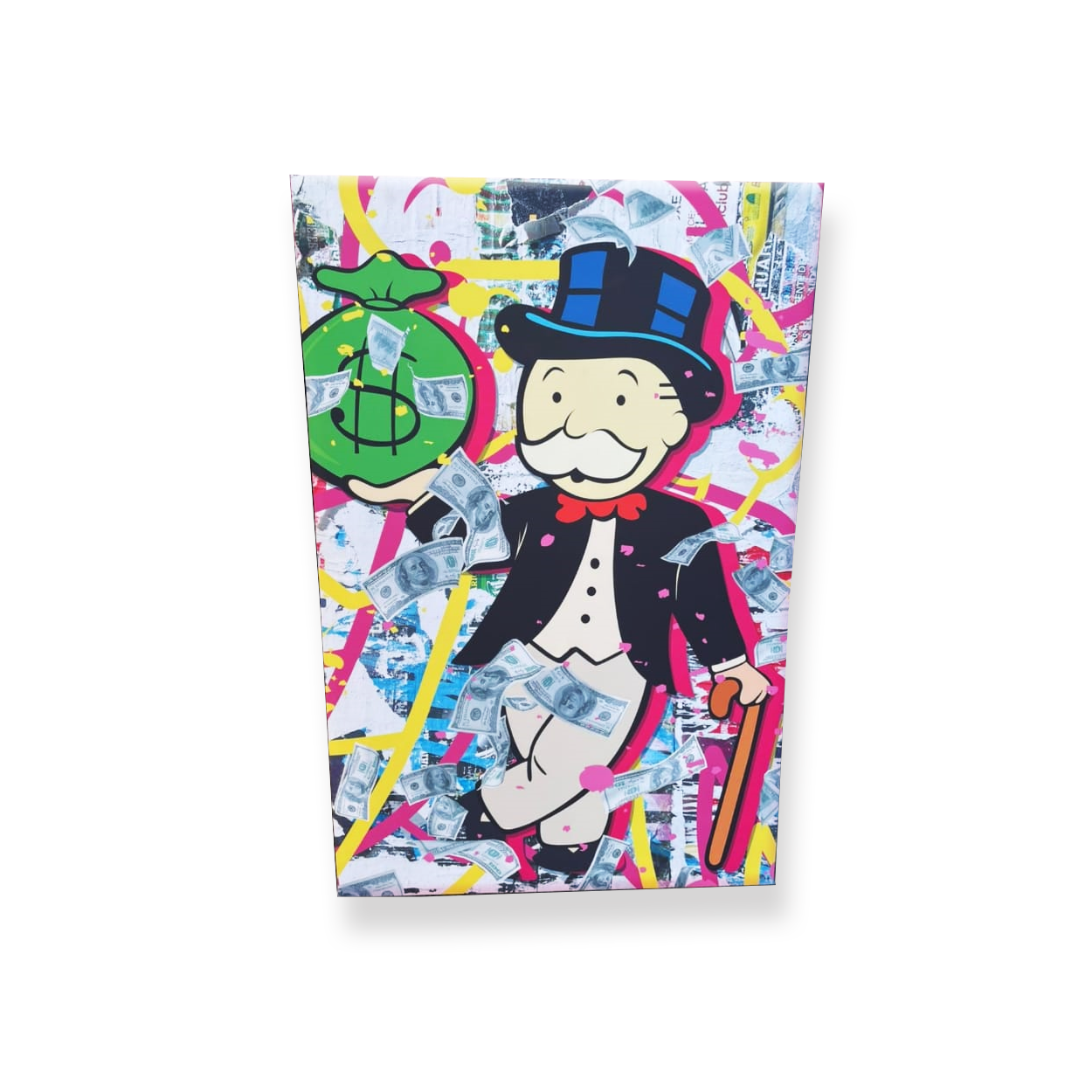 CUADRO DECORATIVO CANVAS 90x60 DISEÑO MONOPOLI impresión GRAN FORMATO