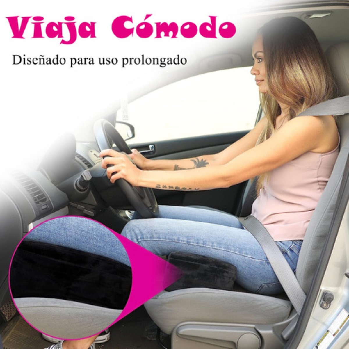 Cojín Postoperatorio De Aumento De Glúteos Bbl Pillow negro