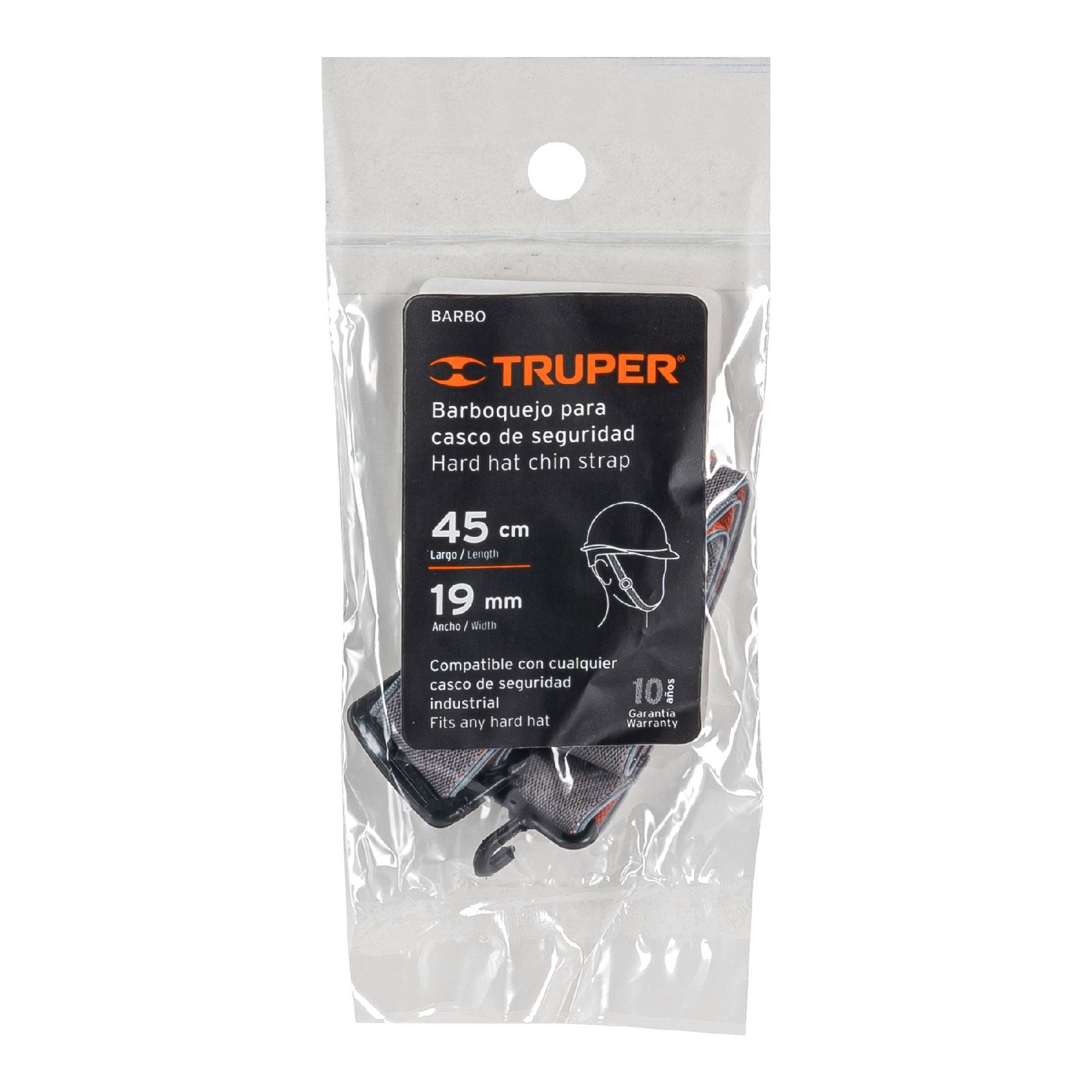 BARBOQUEJO PARA CASCO DE SEGURIDAD INDUSTRIAL, TRUPER 12337