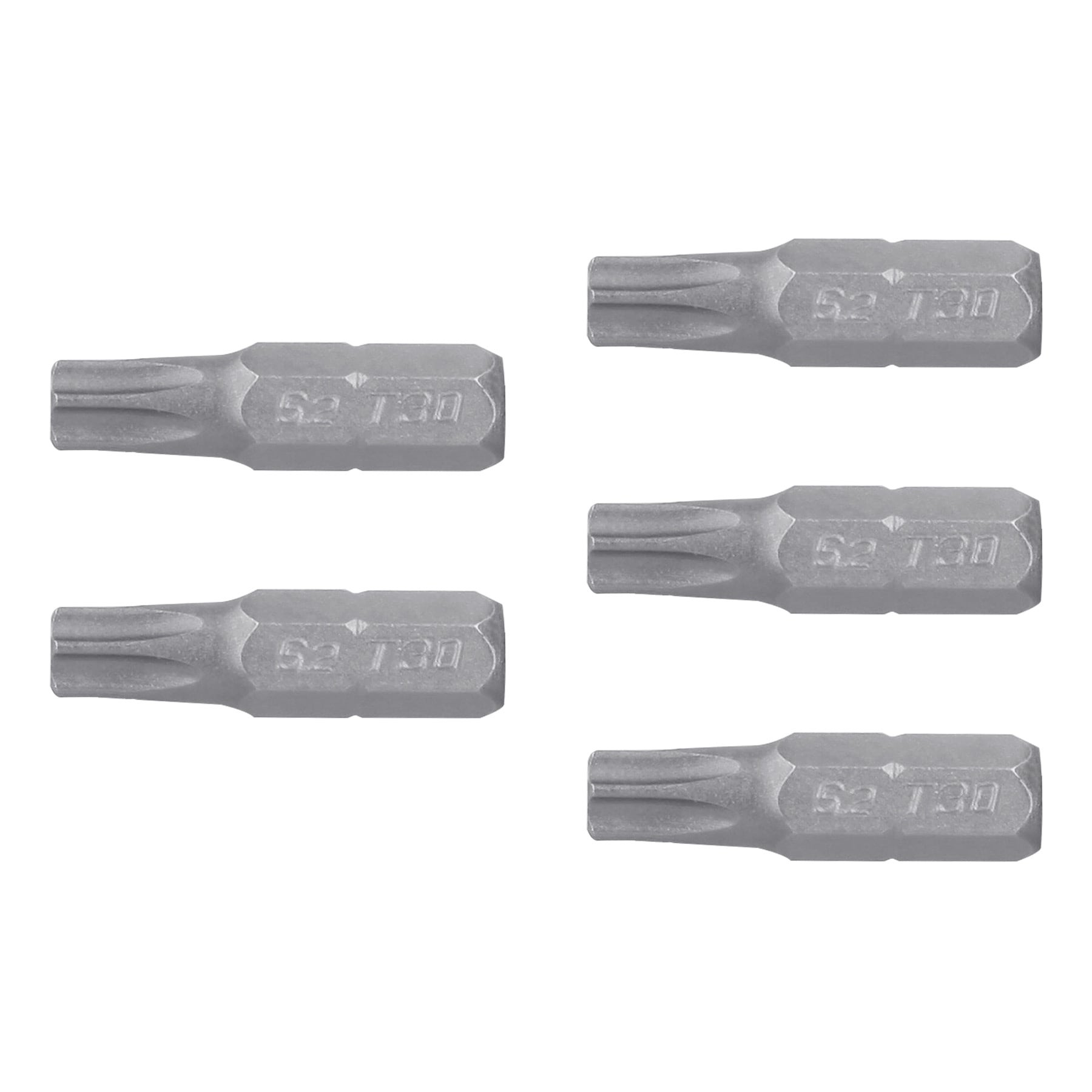 ESTUCHE CON 5 PUNTAS TORX T30 CON SEGURO LARGO 1", TRUPER EXPERT 12346