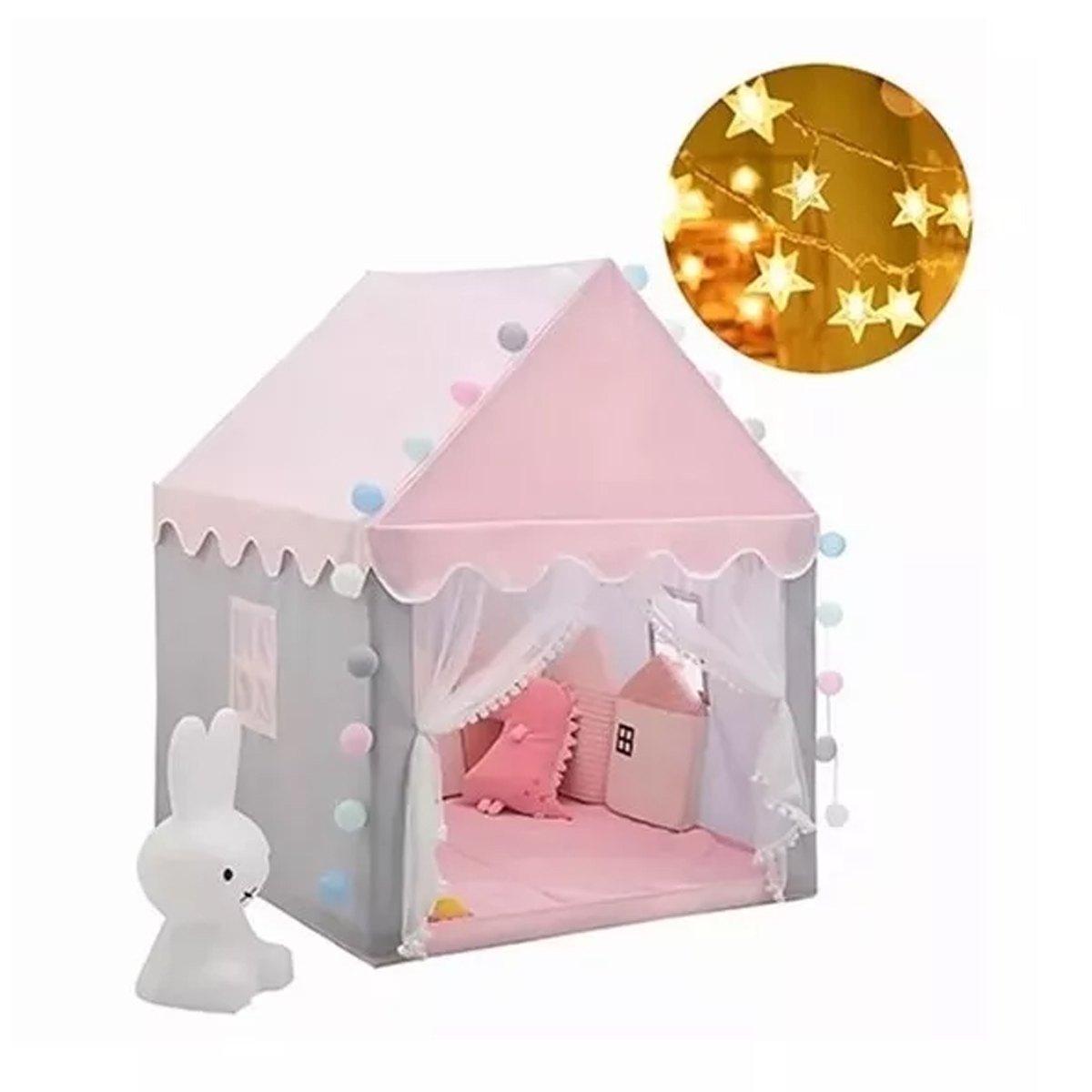 Casita Para Niños Niñas Carpa Castillo Princesa Tienda Juego