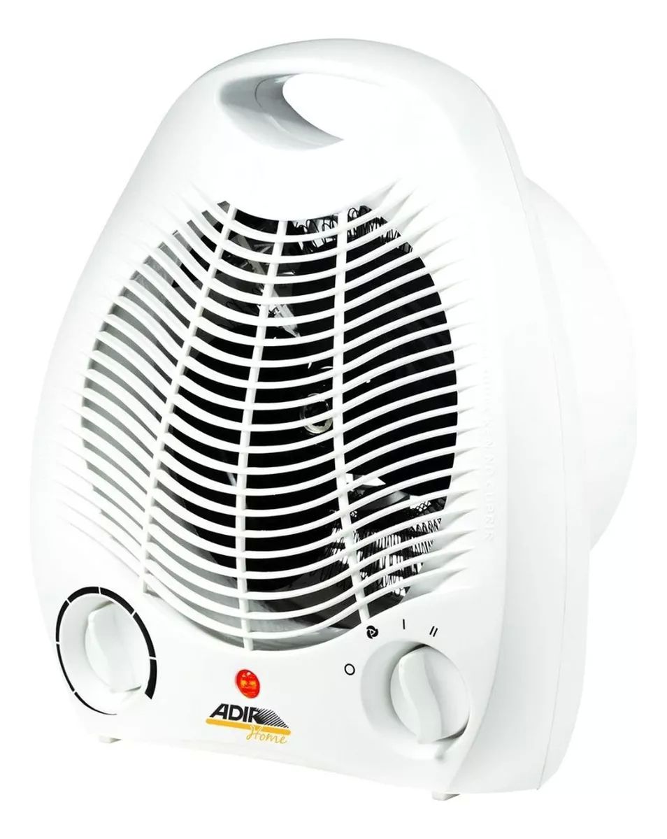 Ventilador Calefactor De Escritorio Adir 4802 Portátil