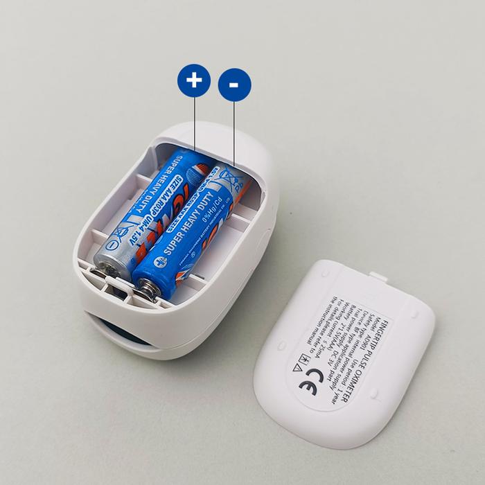 Tensiómetro de dedo MXOXW-003-8 3 pzas Blanco Rango de Medición 70porciento -99porciento Spo2 30BPM-240BPM mas menos 2BPM o mas menos 2porciento PR 2xAAA No Incluidas OxiPulseWhite