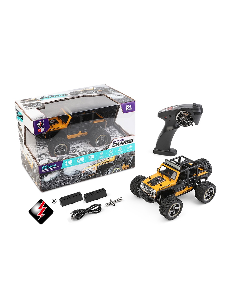Carro a control remoto Buggy Camioneta Jeep RC off-road 22km/h WLtech WLtoys 22201 1:22 todoterreno 2WD