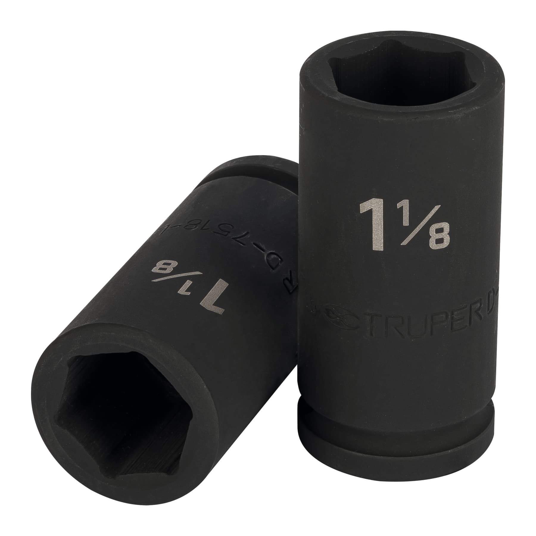 Soquete De Impacto HARFINGTON 13mm - 2 Peças CR-MO 6 Pontos Com Pino