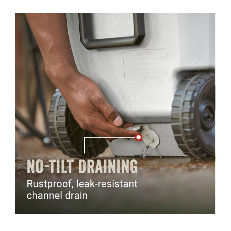 Hielera Coleman 62 Qt 58 Litros Con Ruedas