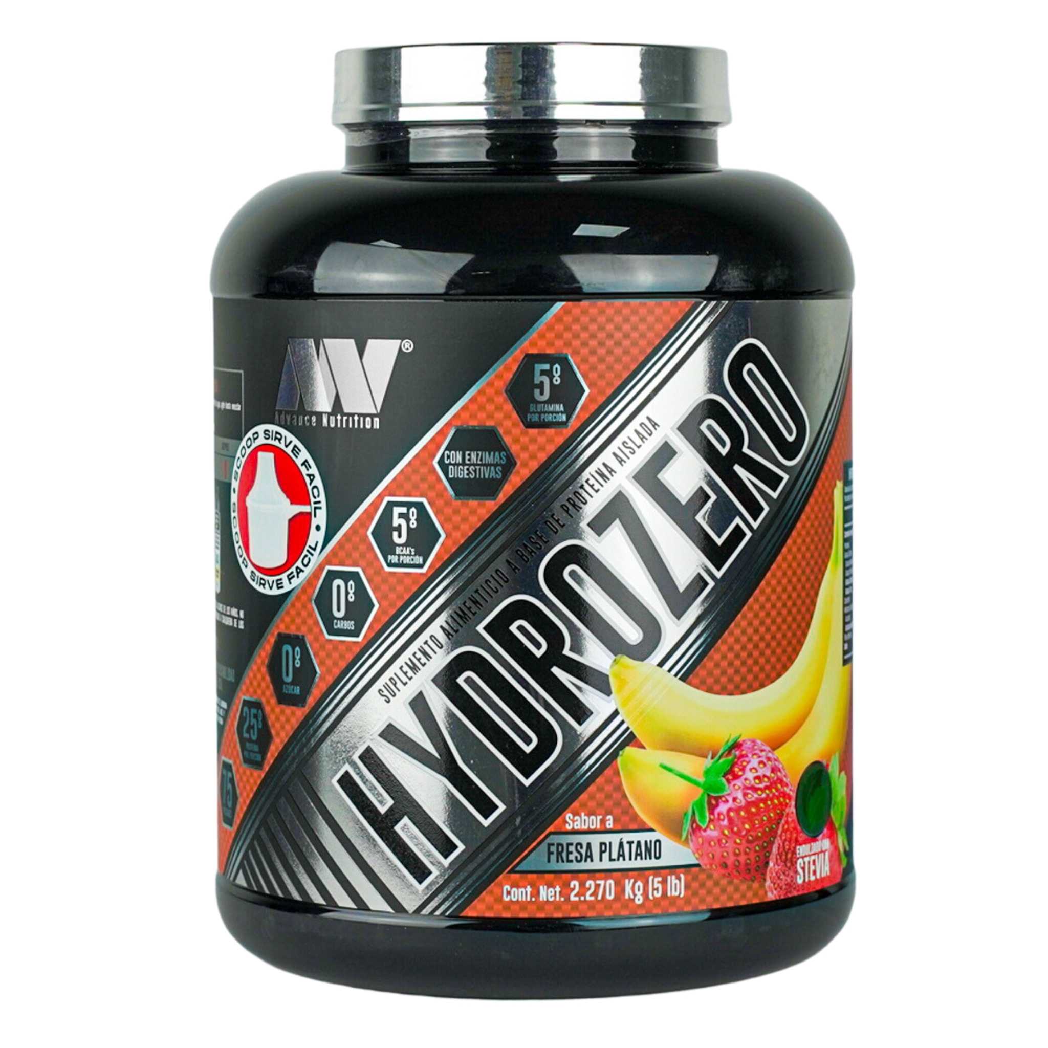 Advance Nutrition, Hydrozero, Vainilla, Proteína 100% de suero de leche aislada hidrolizada