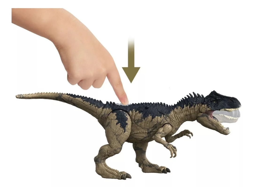 JURASSIC WORLD ALLOSAURUS MATTEL