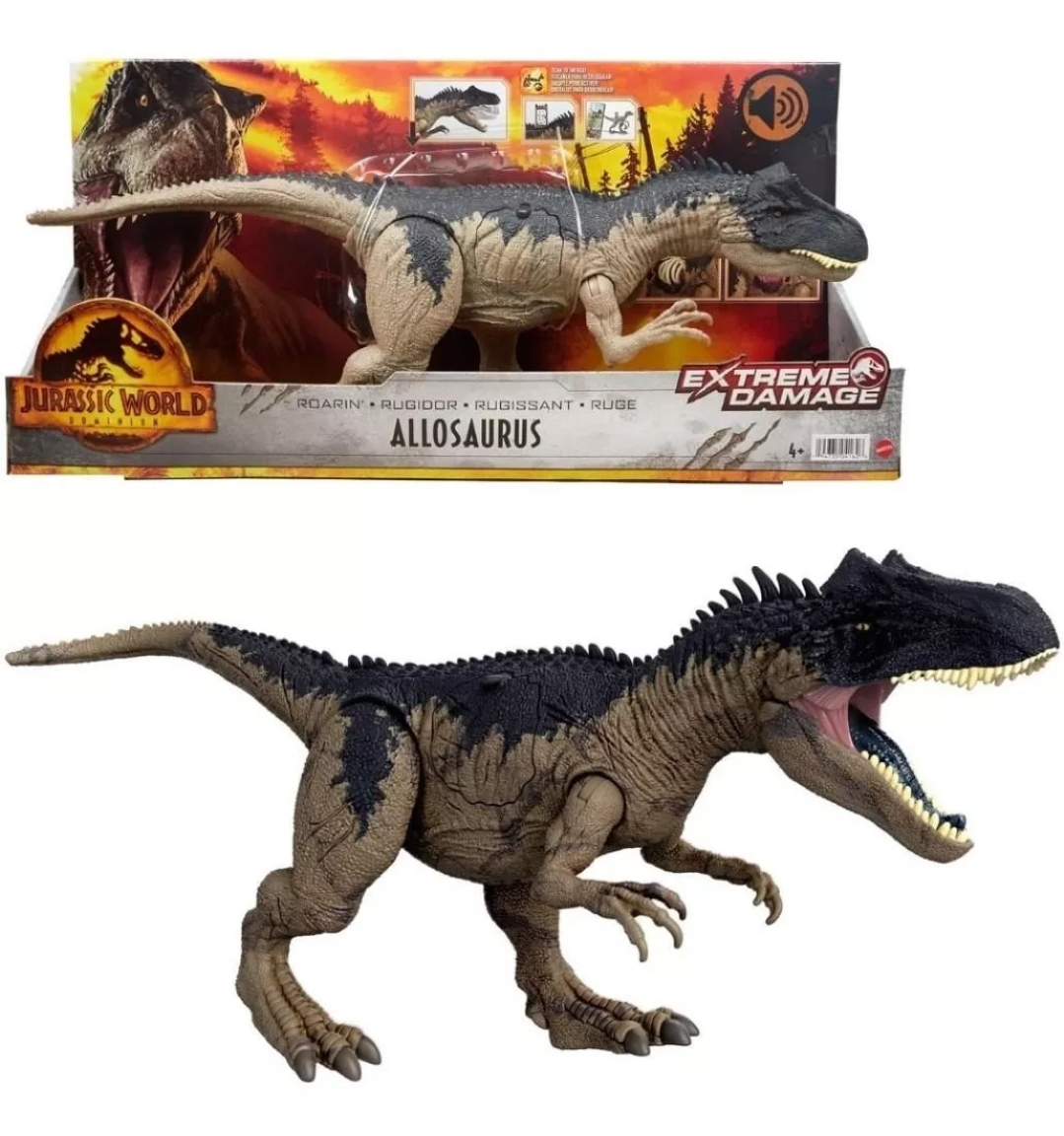 JURASSIC WORLD ALLOSAURUS MATTEL