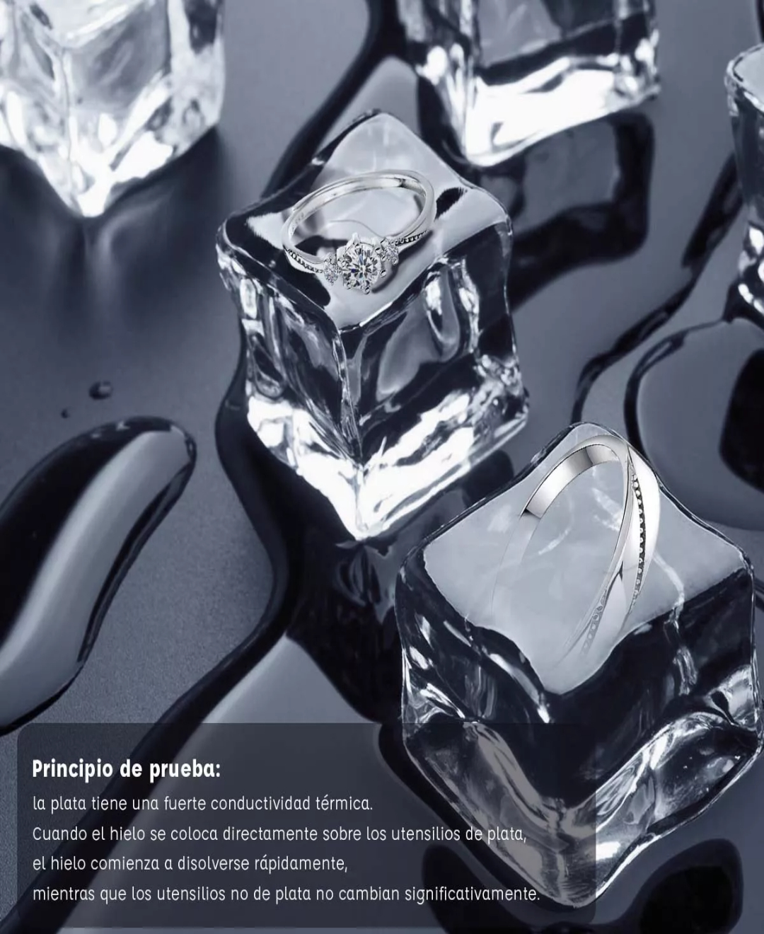 2 Anillos Promesa Plata Fina 925 Moderno Parejas Compromiso