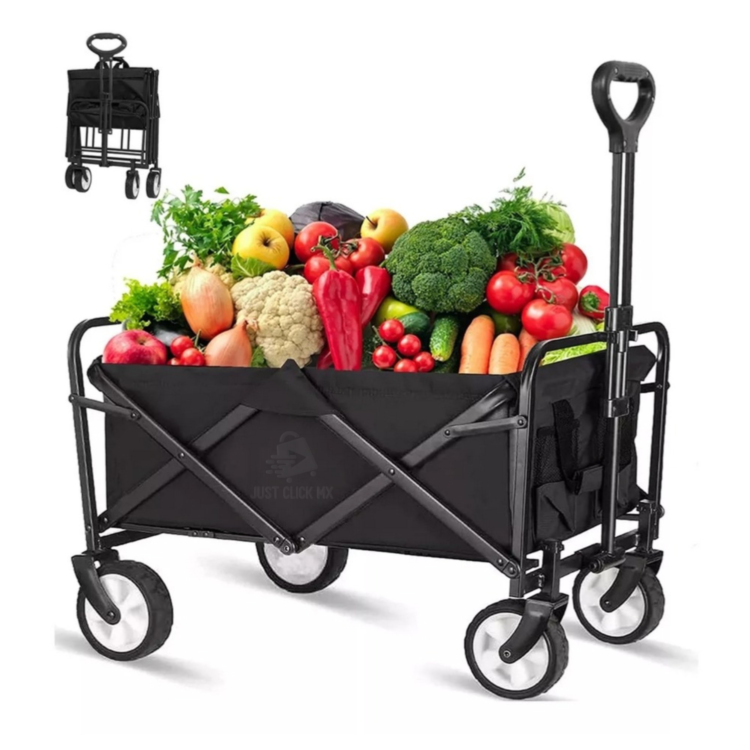 Carrito Plegable Ultra Resistente Grande 80KG