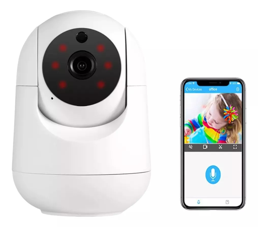 Cámara De Seguridad Wifi De 3 Megapíxeles Y Con Visión