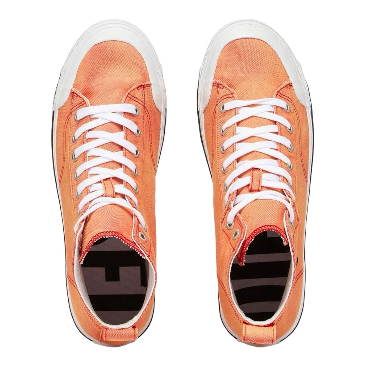 Zapatillas Diesel S-athos Mid Molten Color Naranja Para Hombre - Originales