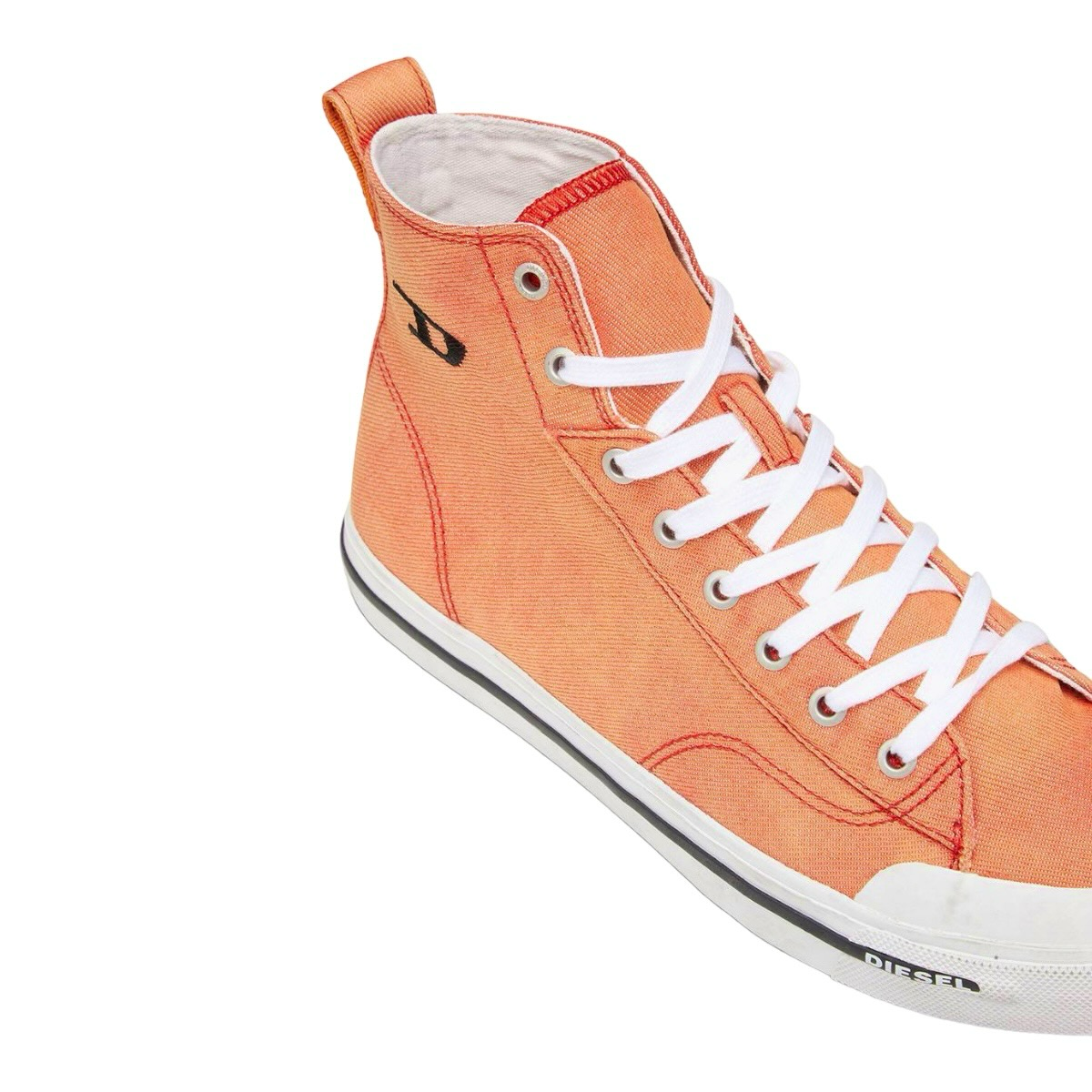 Zapatillas Diesel S-athos Mid Molten Color Naranja Para Hombre - Originales